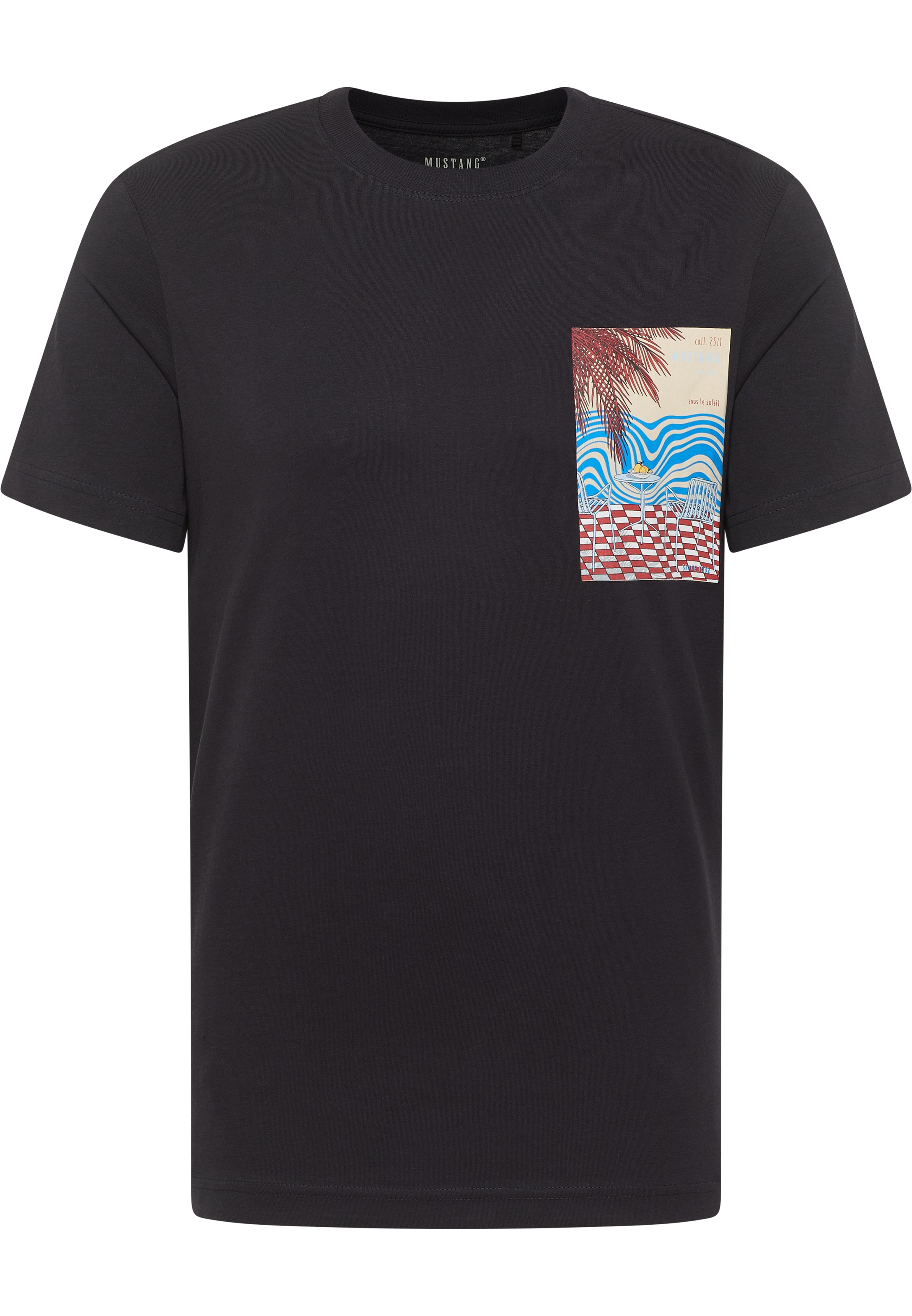 MUSTANG T-Shirt »AUSTIN«, mit Front Print