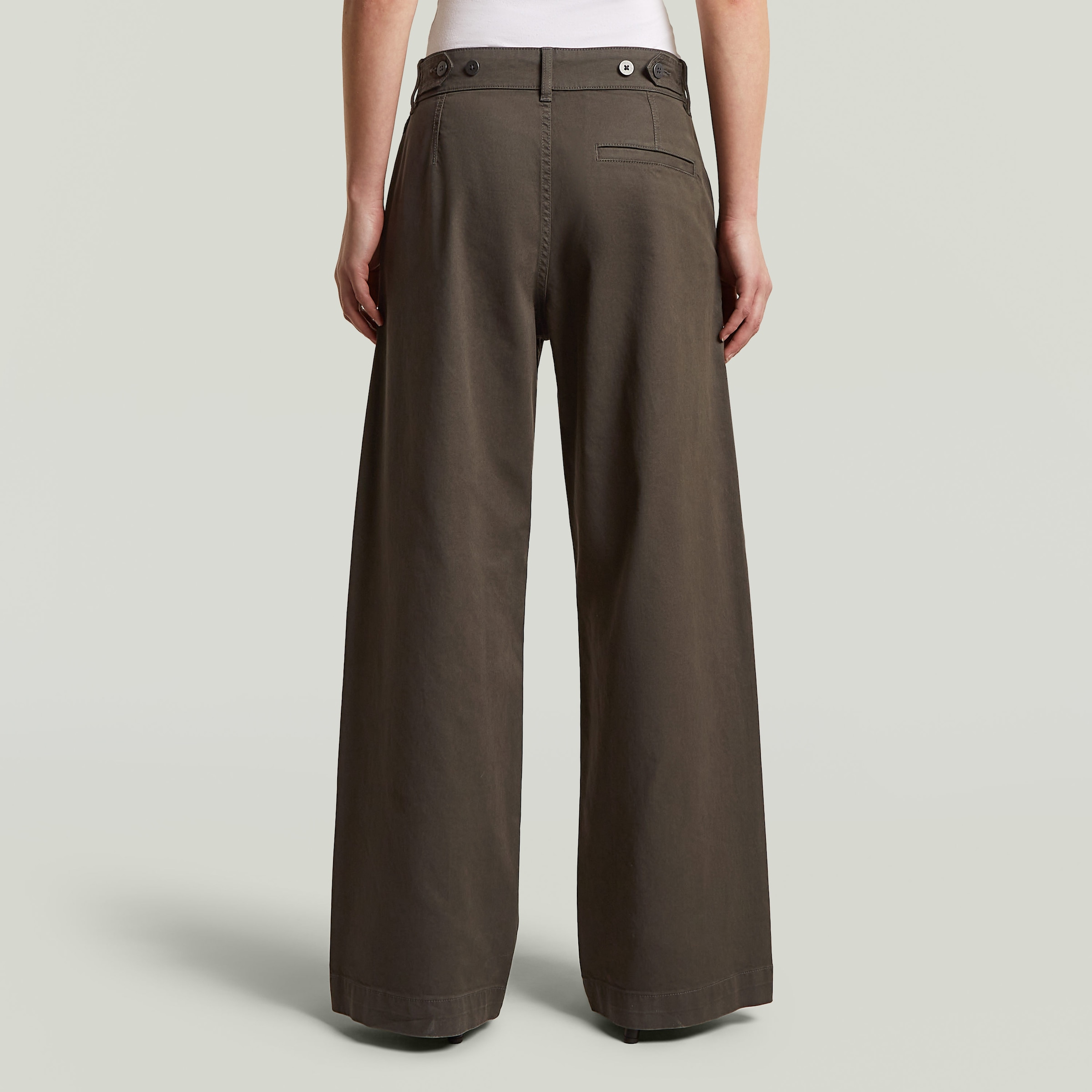 G-STAR Chinohose »Helsinki Chino wmn«  mit weitem Bein, Regular Fit