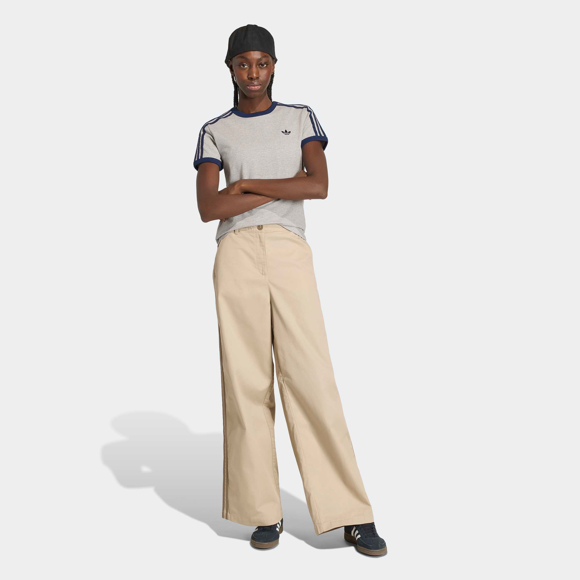 adidas Originals Sporthose »TAILORED«  mit Nadelstreifen, aus gewebtem Twill, locker geschnitten