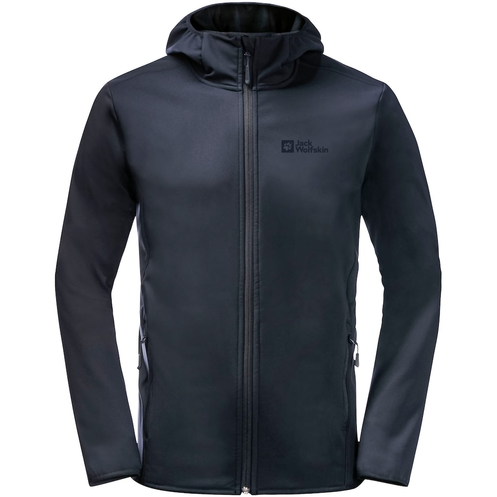 Jack Wolfskin Softshelljacke »BORNBERG HOODY M«, mit Kapuze