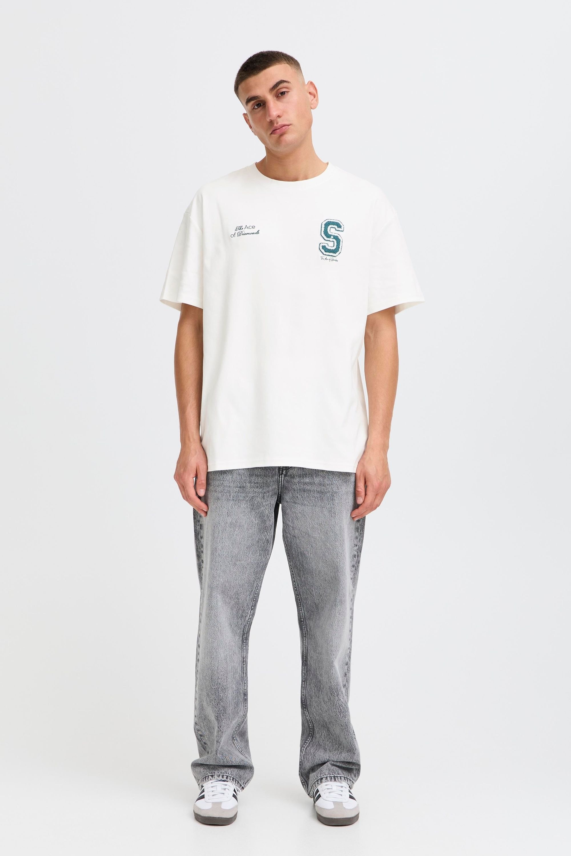 !Solid Rundhalsshirt »Rundhalsshirt SDROWDY«