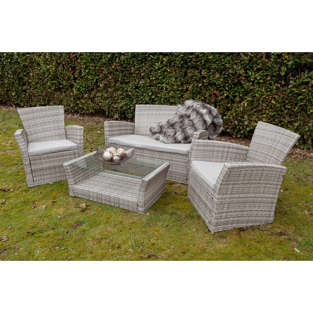 my Flair Gartenlounge-Set, (4 tlg.)