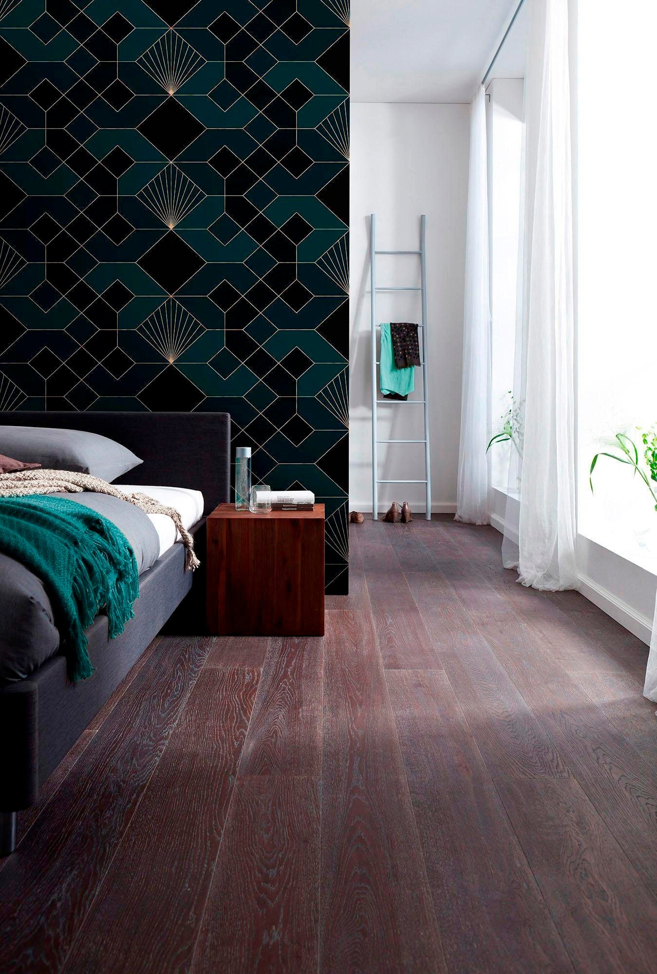 Komar Vliestapete »Digitaldruck Vlies -  Coquilles Mer - Größe 300 x 280 cm« bedruckt glatt Wohnzimmer, Schlafzimmer