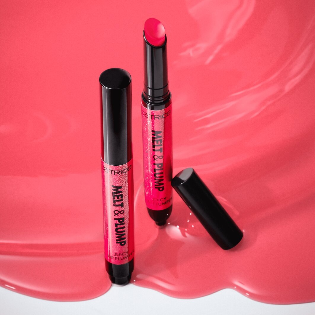 Catrice Lippenbalsam »Melt & Plump Juicy Lip Plumper«, (Set, 3 tlg.)