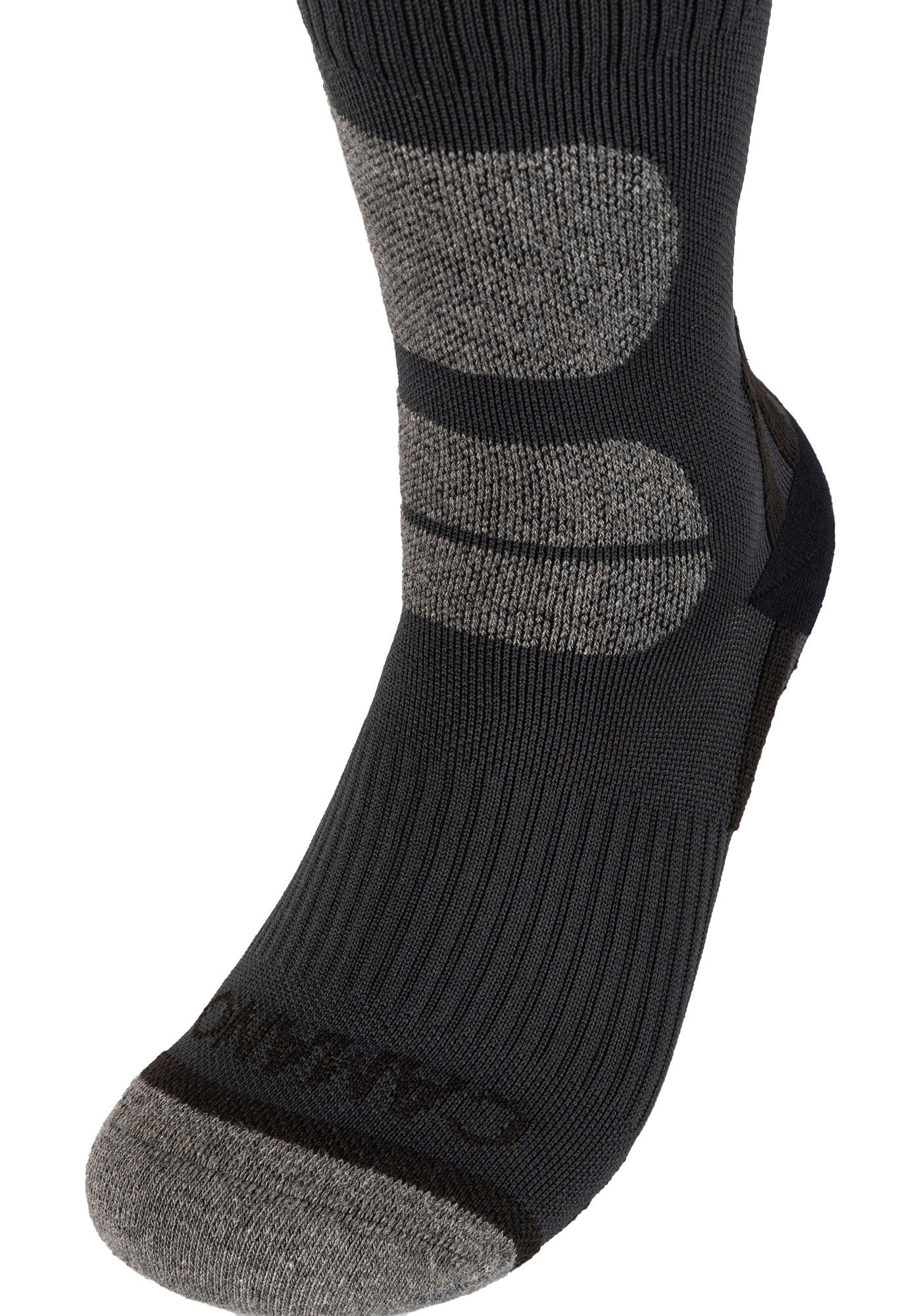 Camano Wandersocken »function«, (4er Pack), Funktionssocken, knöchelhalt anatomische Passform, Fußgewölbe-Stütze