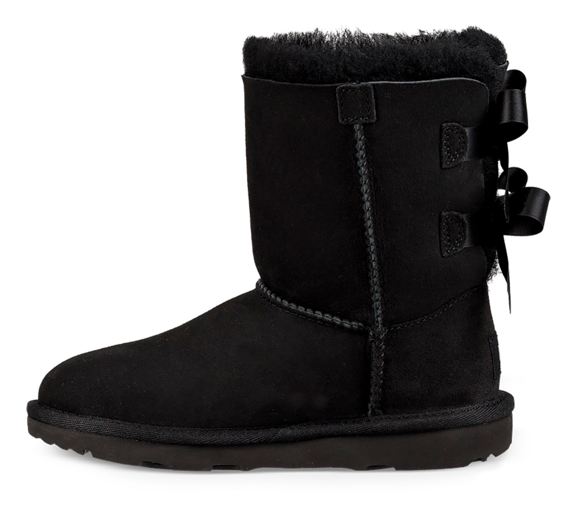UGG Winterboots »K BAILEY BOW II«, Schlupfboots, Winterstiefel, Snowboots mit Schleifchen aus Satinband