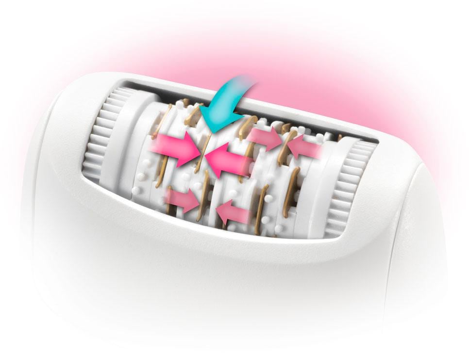 Remington Epilierer »EP7500 E51 EP5 5-in-1 Epilator«, 5 St. Aufsätze, für Achseln, Gesicht, Intimbereich für Damen