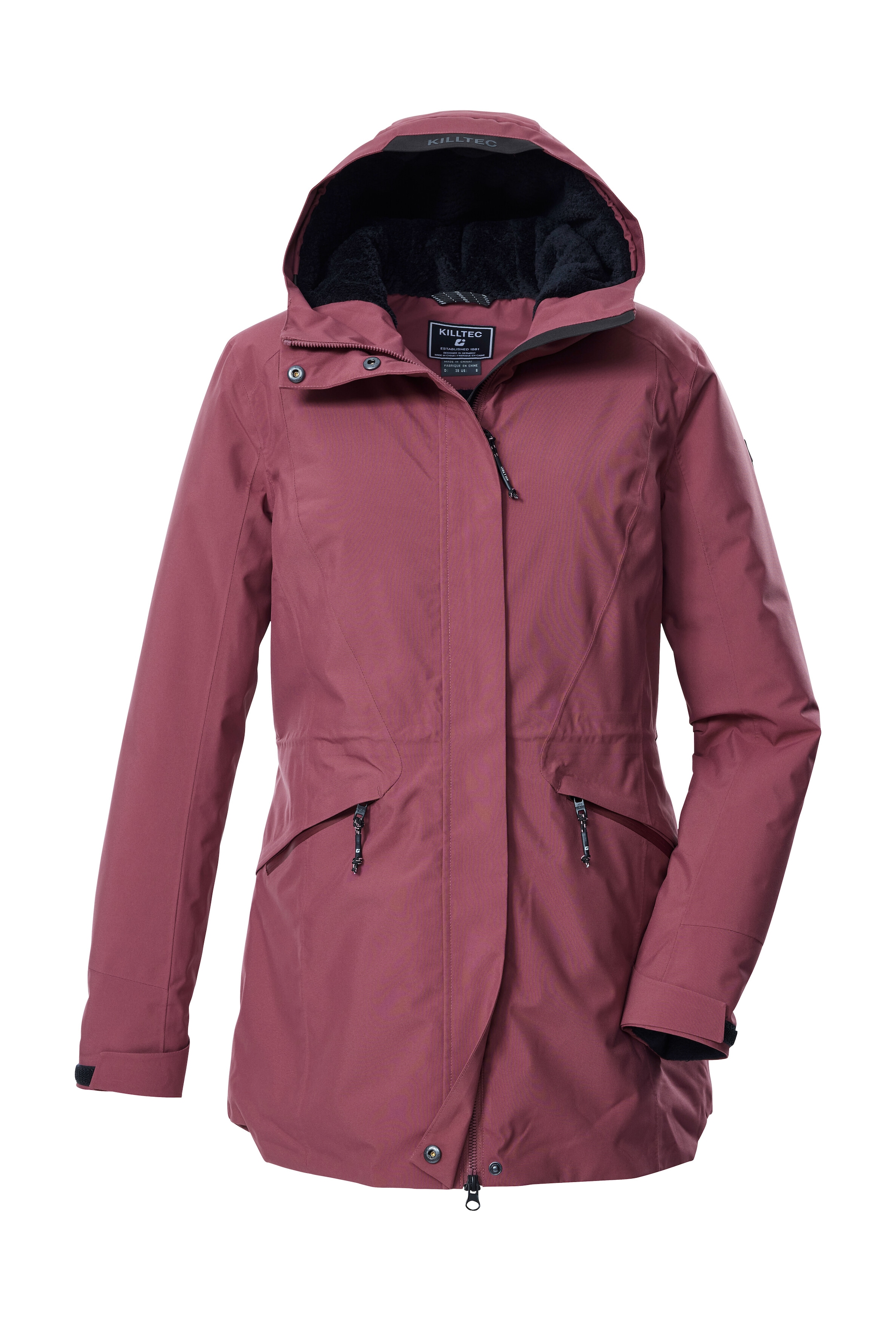 Killtec Parka »KOW 19 WMN PRK« Wasserdichter, atmungsaktiver Damenparka mit verstellbarer Kapuze