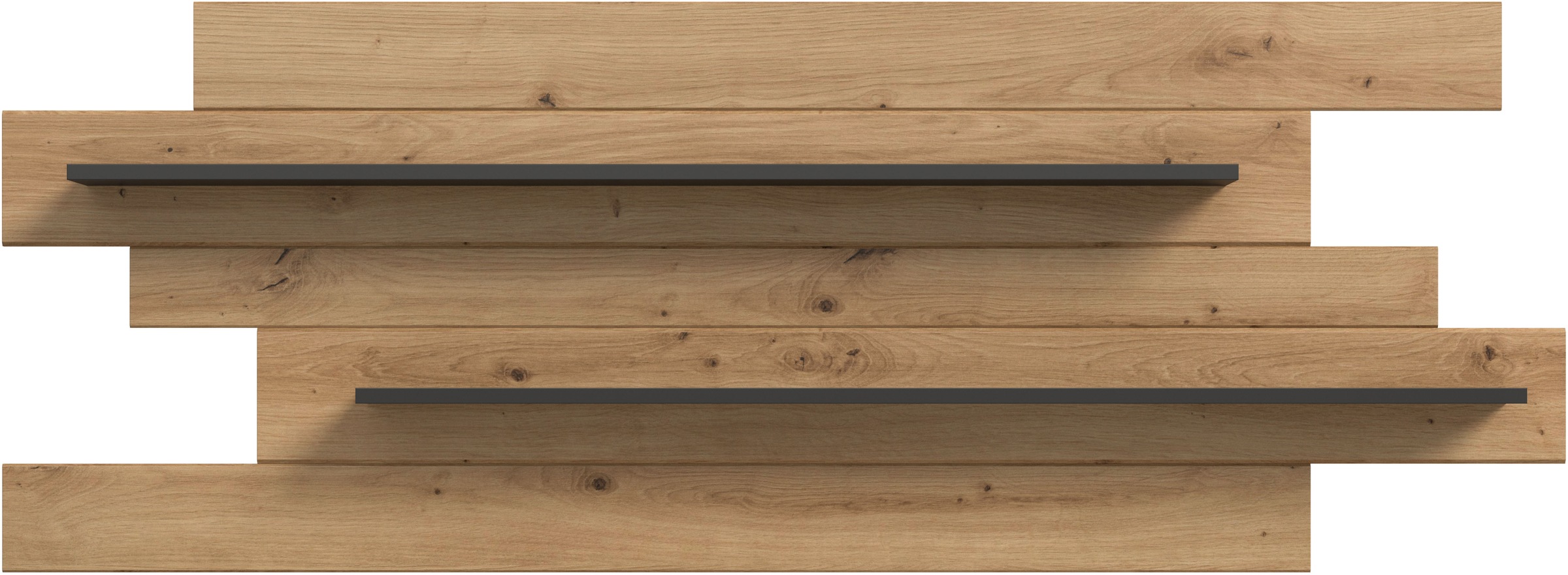 INOSIGN Wandboard »REHAT, Breite 180 cm, inkl. 2 Ablageböden« 1 Stk. tlg. Wandregal, Wandpaneel, Regal, Paneel, Ablageboard