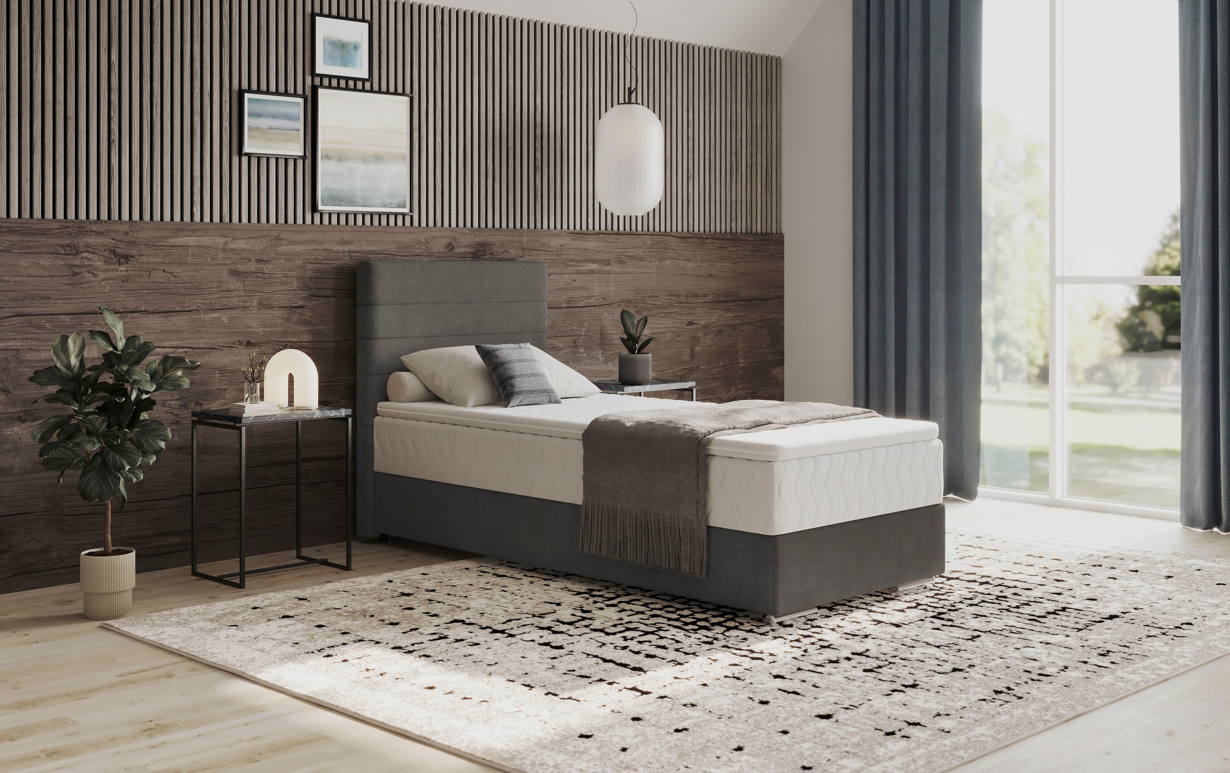Mr. Couch Boxbett »Stratus 2«, inkl. Bettkasten und Matratze