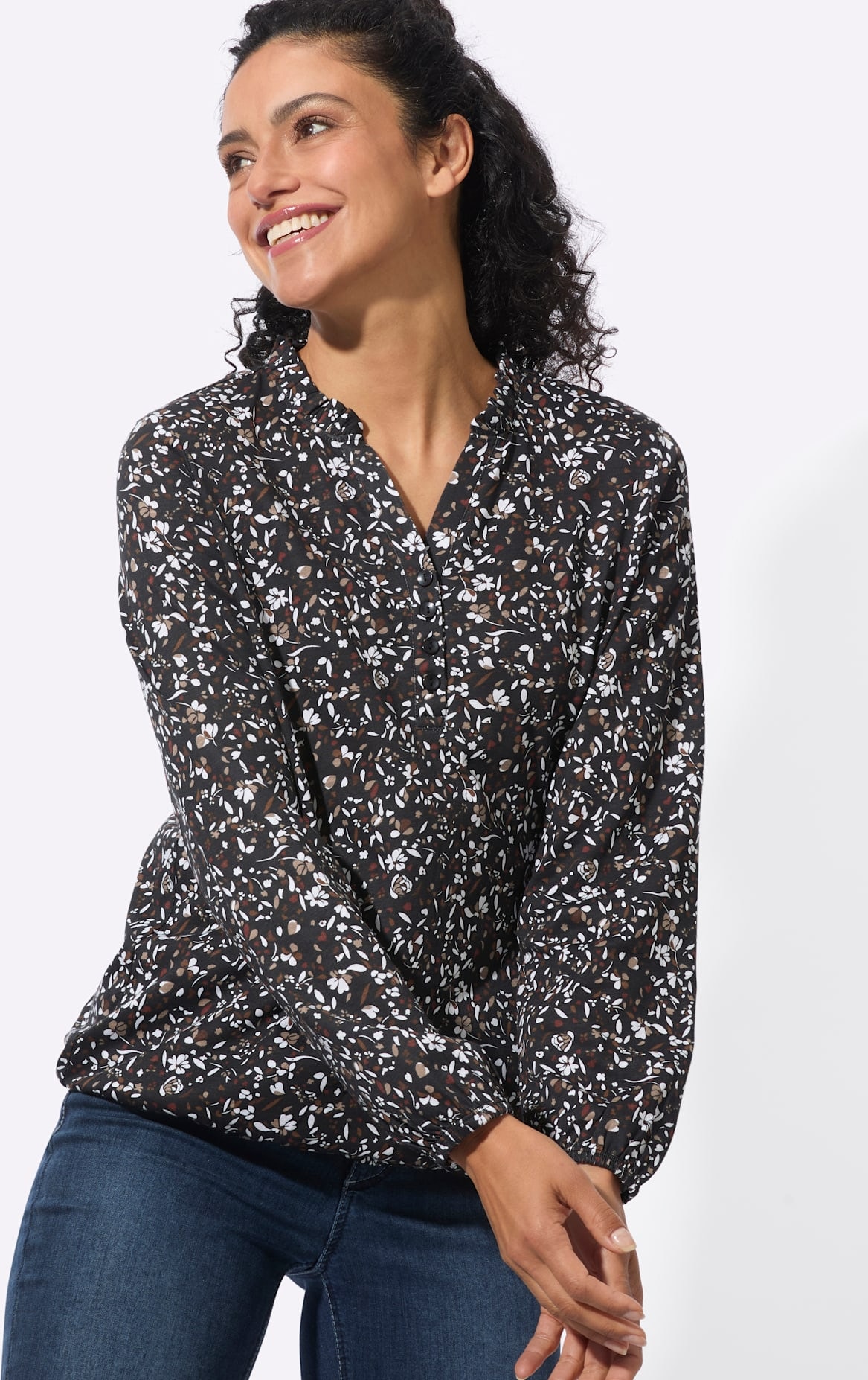 Inspirationen Print-Shirt »Druck-Shirt« 1