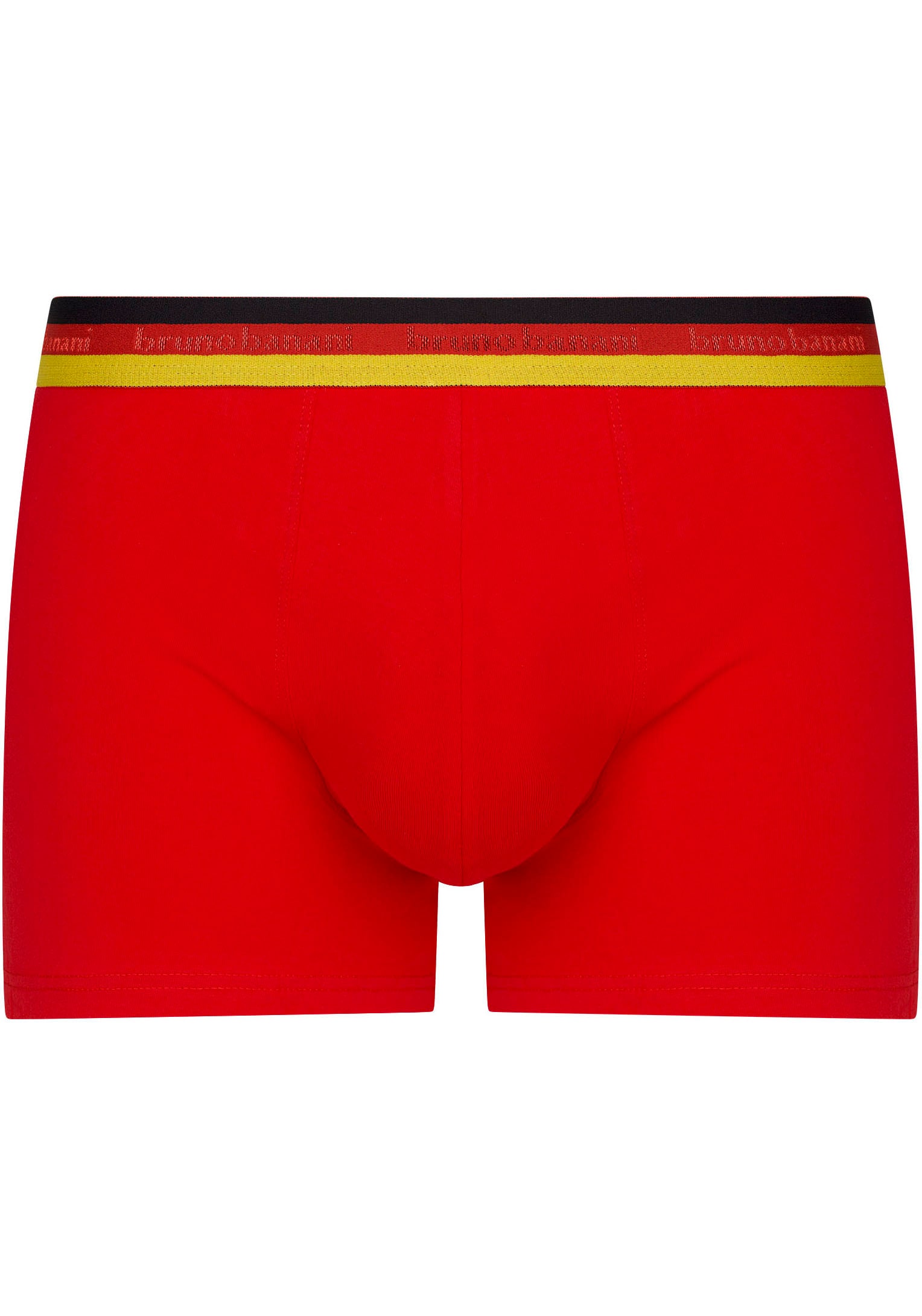 Bruno Banani Retro Pants »Golden Goal«, (3er Pack), mit mehrfarbigem Bund