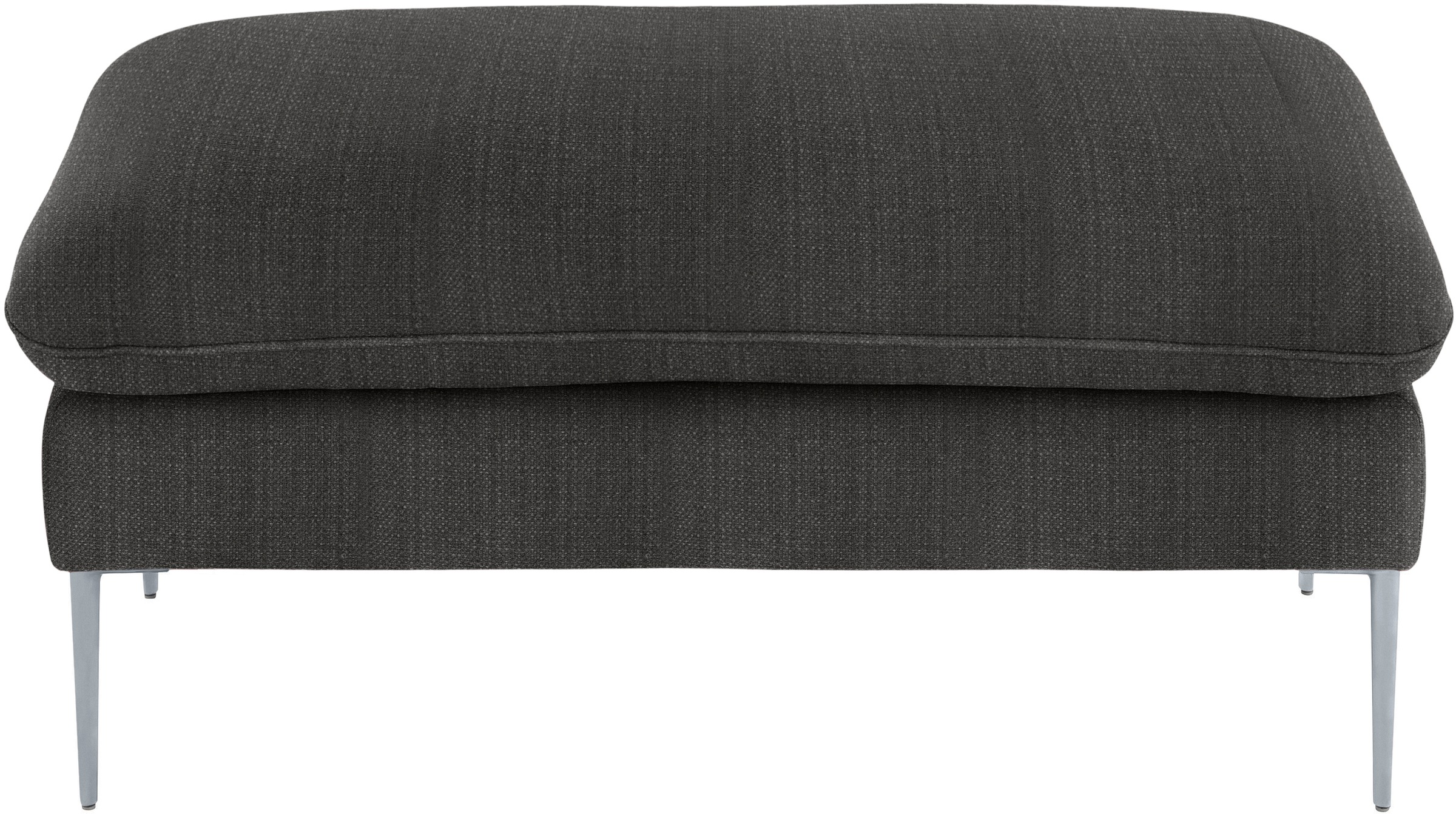 W.SCHILLIG Hocker »enjoy&MORE« Füße silber matt, Breite 106 cm