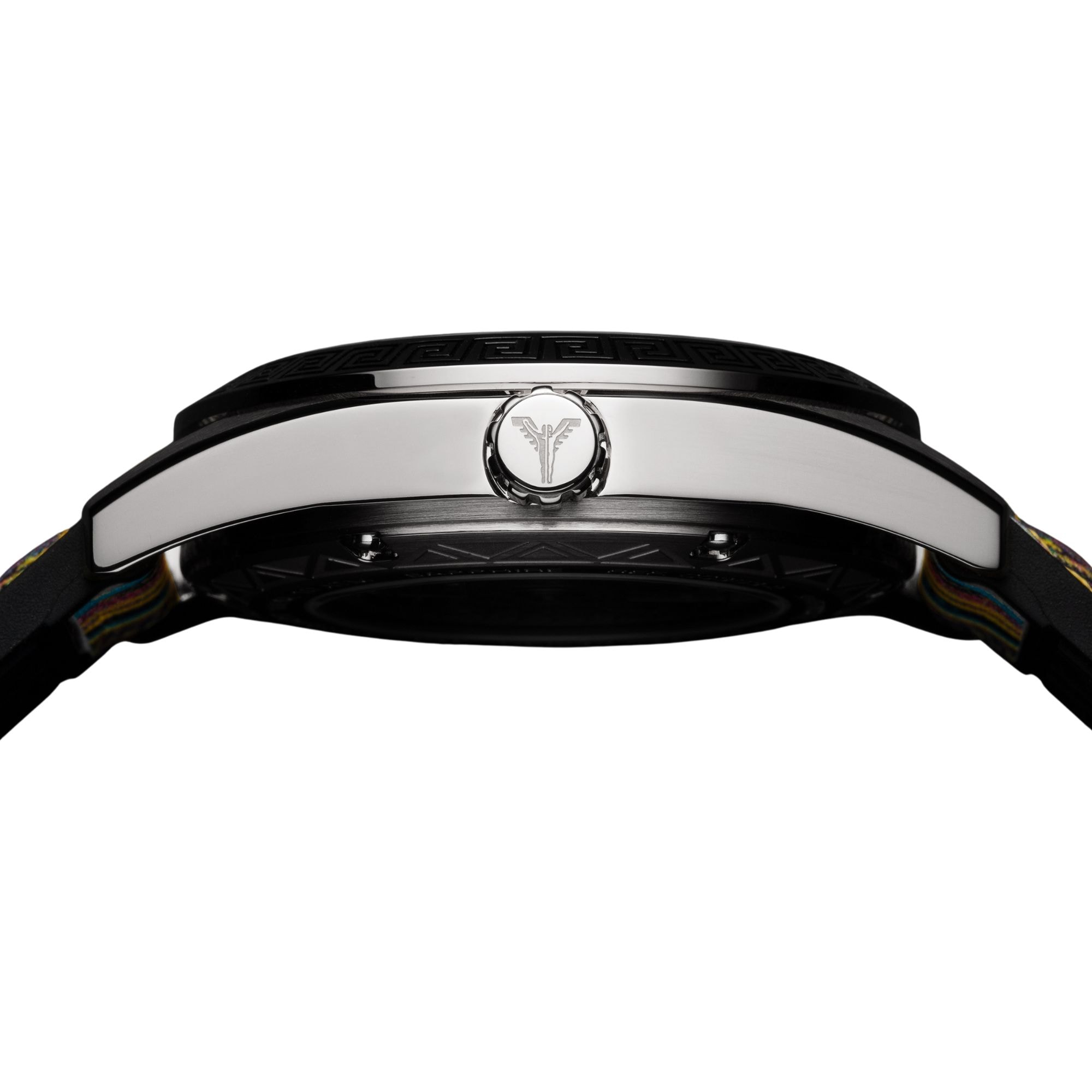 CARLO COLUCCI Automatikuhr Armbanduhr, Herrenuhr, Mechanische Uhr, Silikonarmband, analog