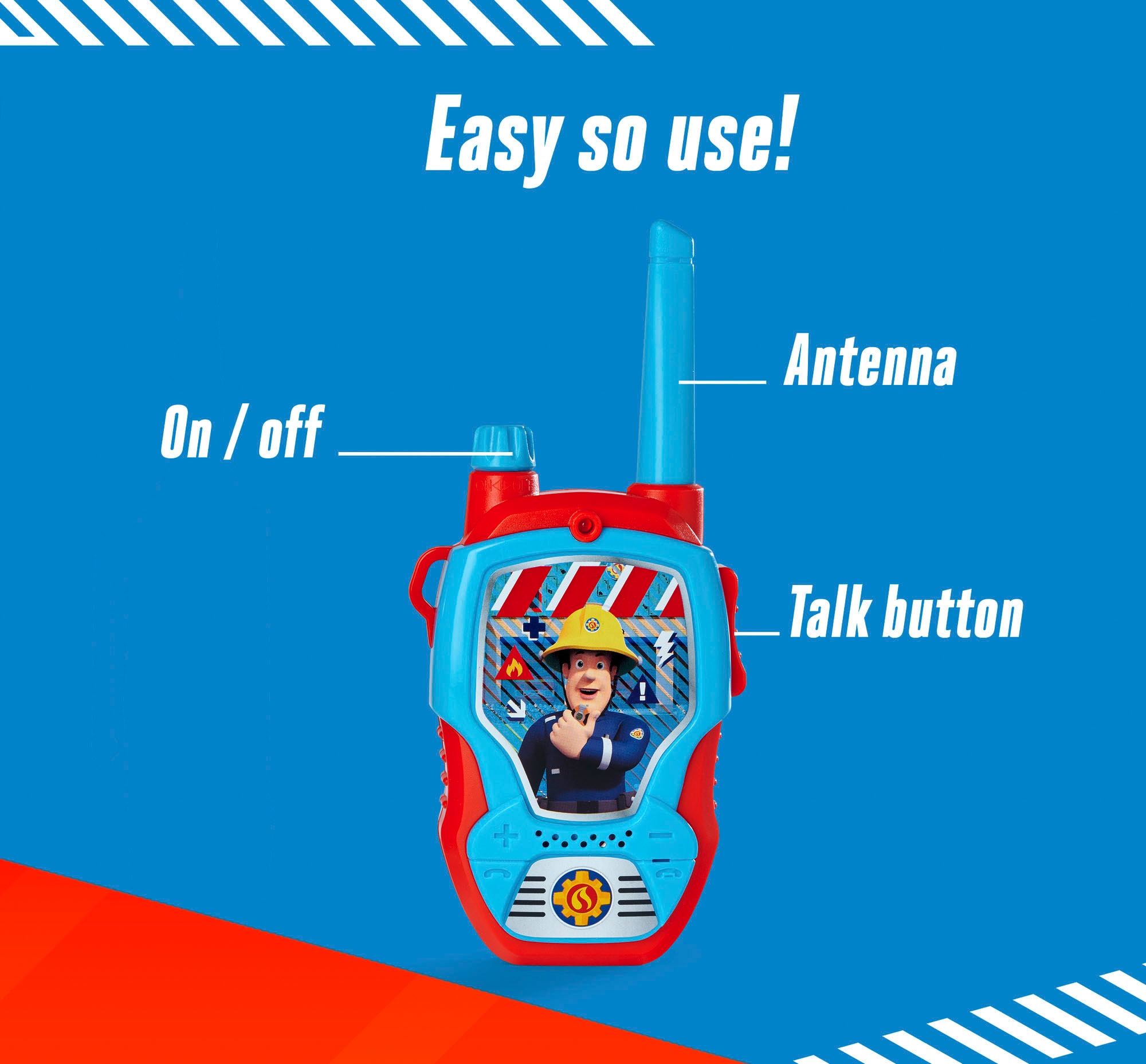 JADA Walkie Talkie »Feuerwehrmann Sam«