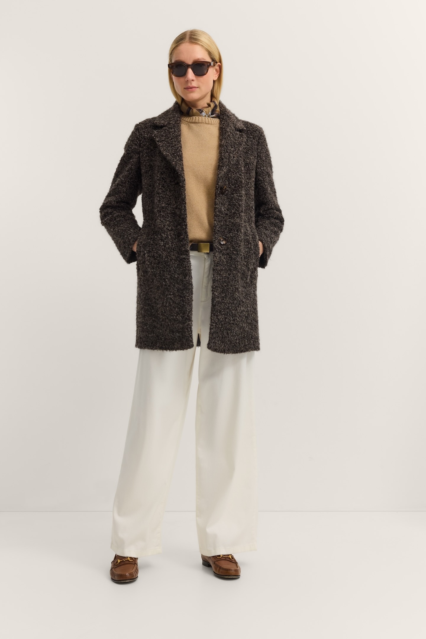 bugatti Kurzmantel »Comfort Fit«, mit Flexcity Stretch in Boucléqualität