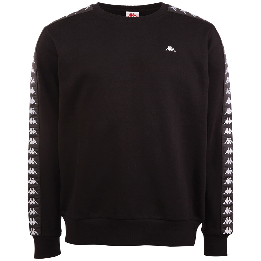 Sweatshirt, in hochwertigem Materialmix