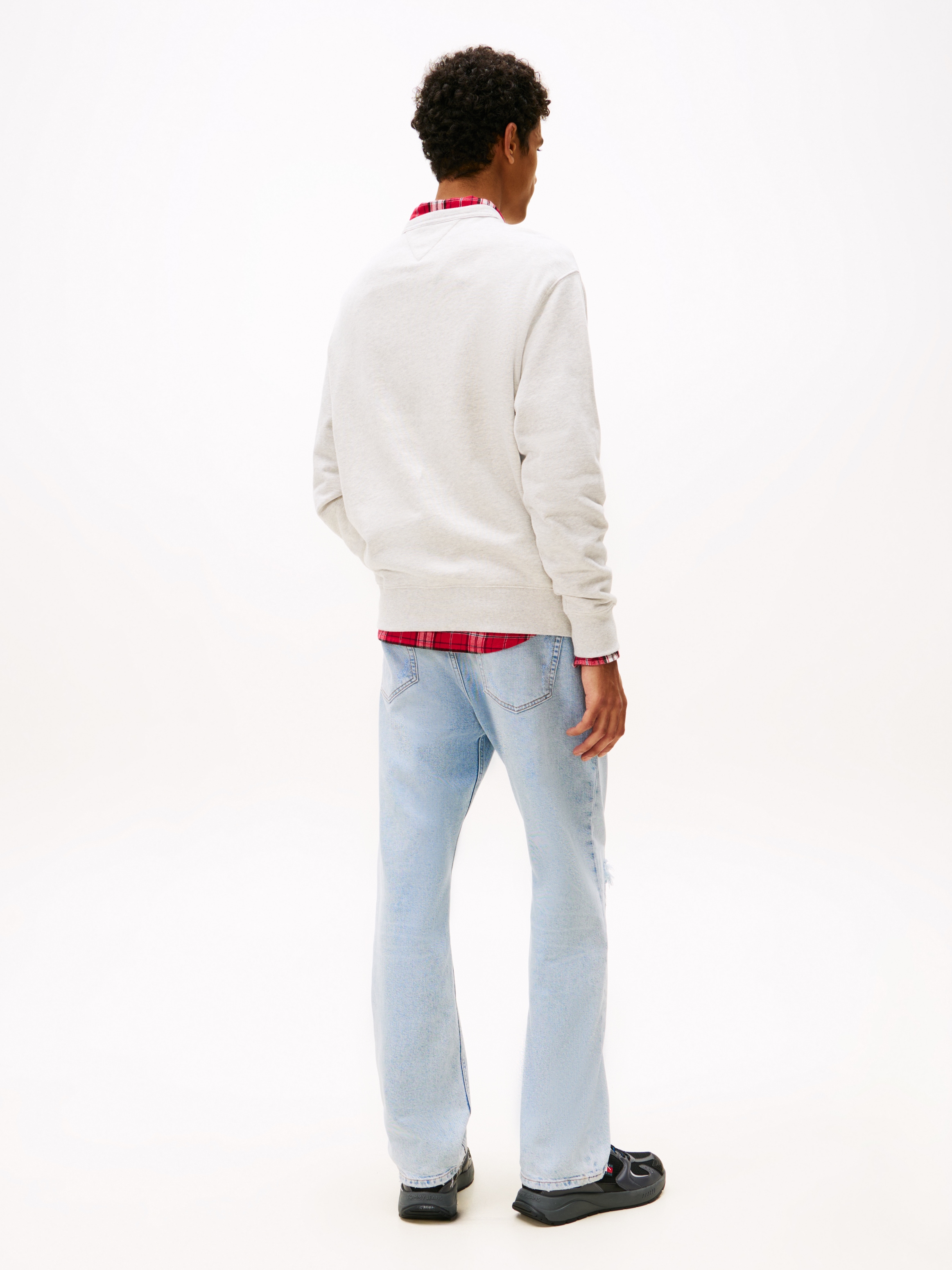 Tommy Jeans Sweatshirt »BOUCLE«, Relaxed fit mit Rundhalsausschnitt