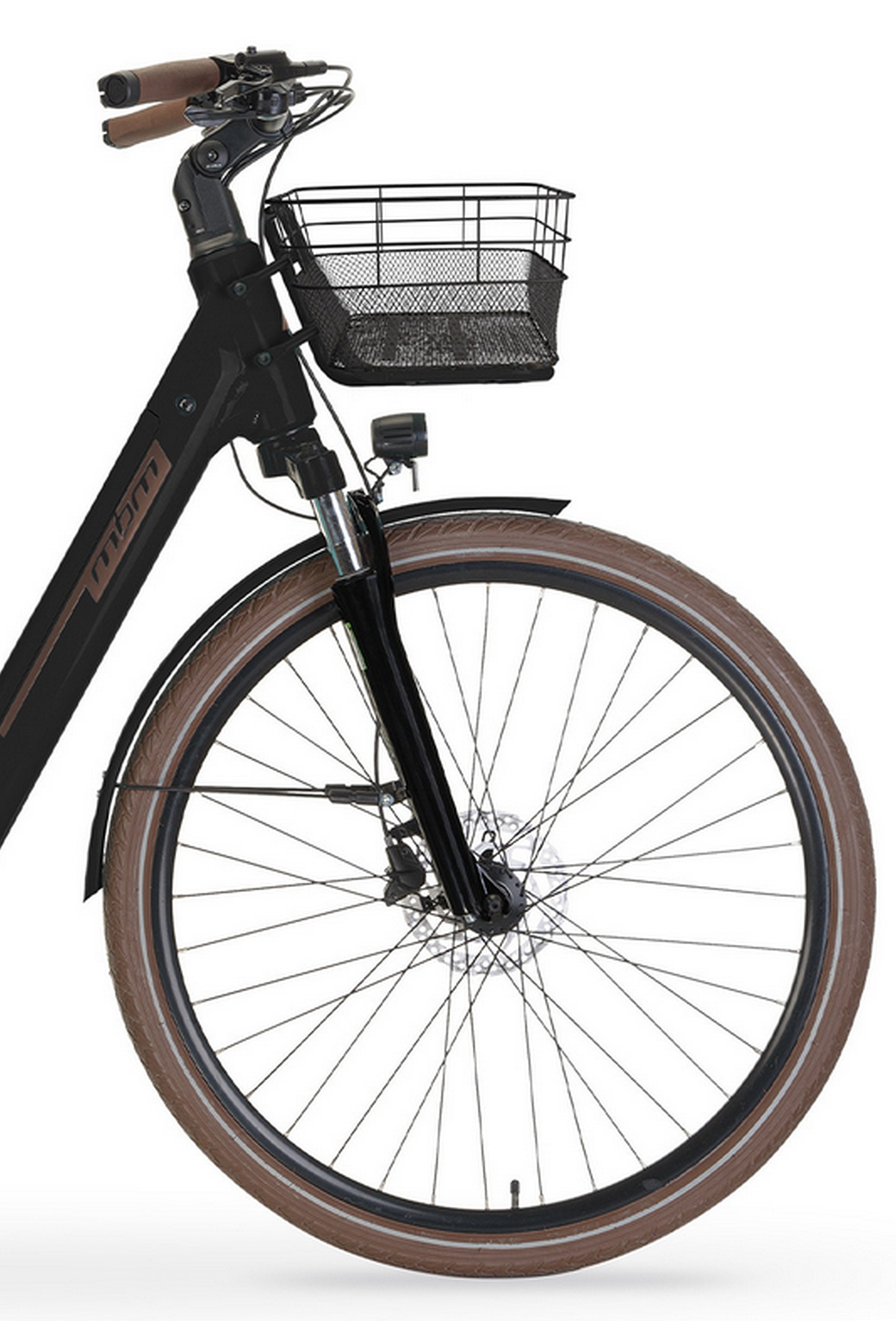 MBM E-Bike »Elektro-Citybike NEFELE 28 Zoll, schwarz«