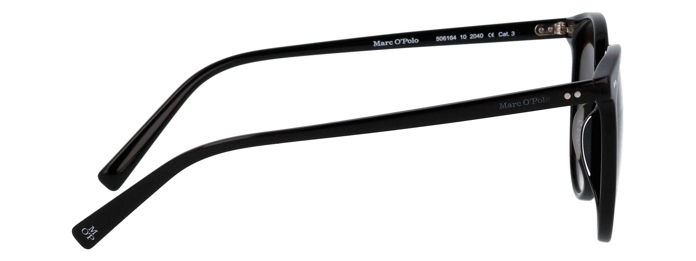Marc O'Polo Sonnenbrille »Modell 506164« Form Panto, Logoschriftzug auf Bügel, Kunststofffassung