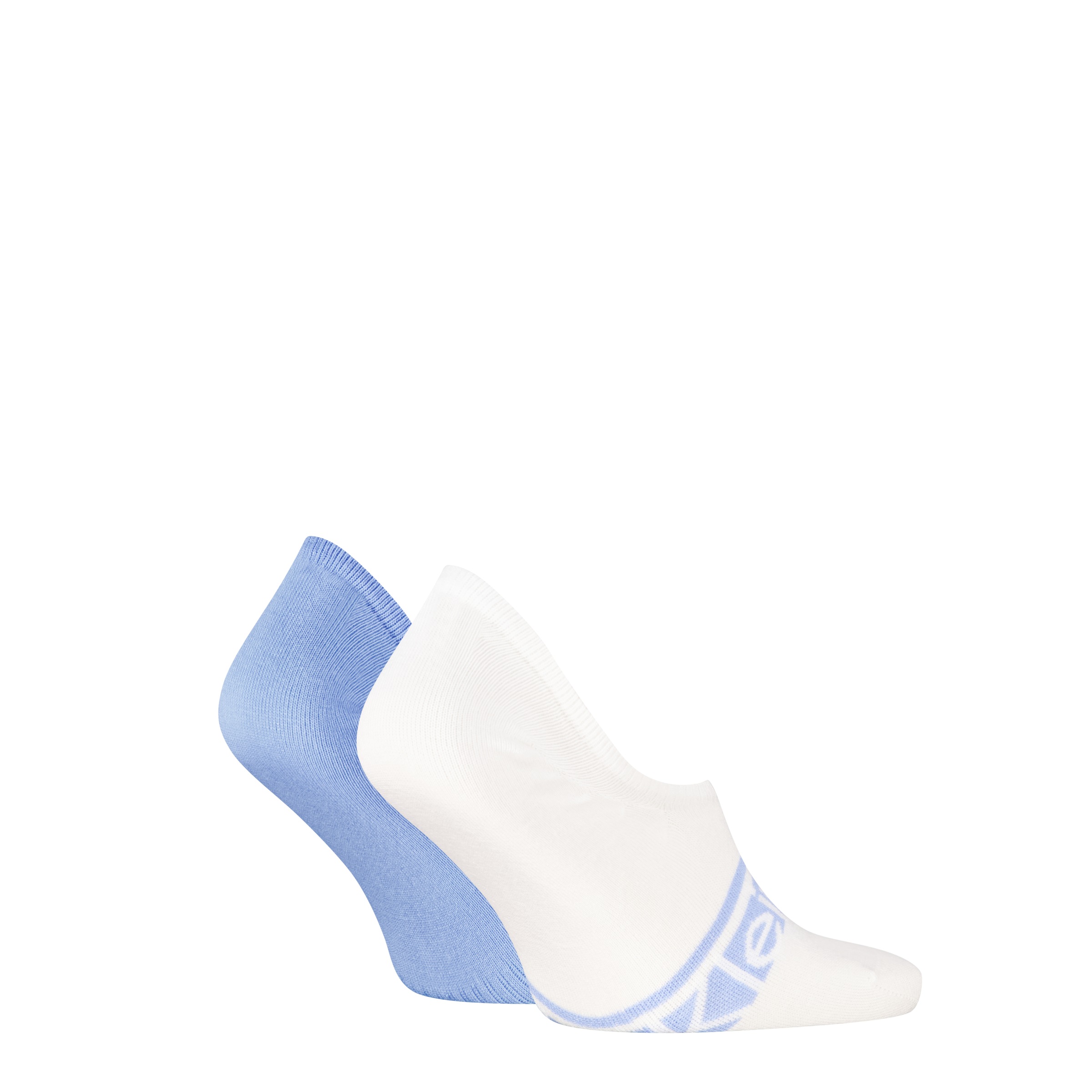 Calvin Klein Füßlinge »CK MEN FOOTIE HC LOGO STRIPE« 2 Paar,  Antirutsch Noppen im Fersenbereich, Cotton-Mix, elastisch