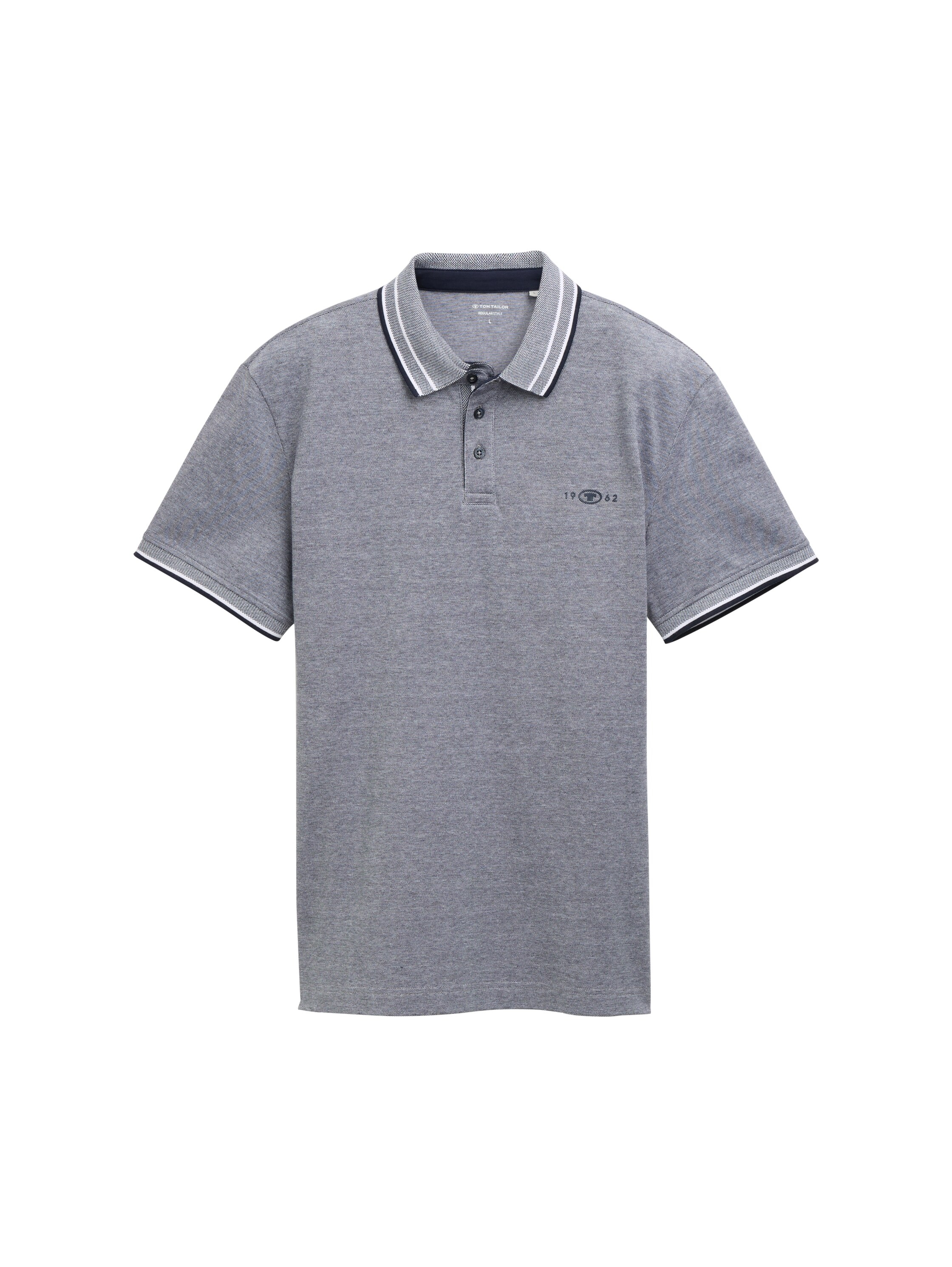 TOM TAILOR Poloshirt, mit Logo Stickerei