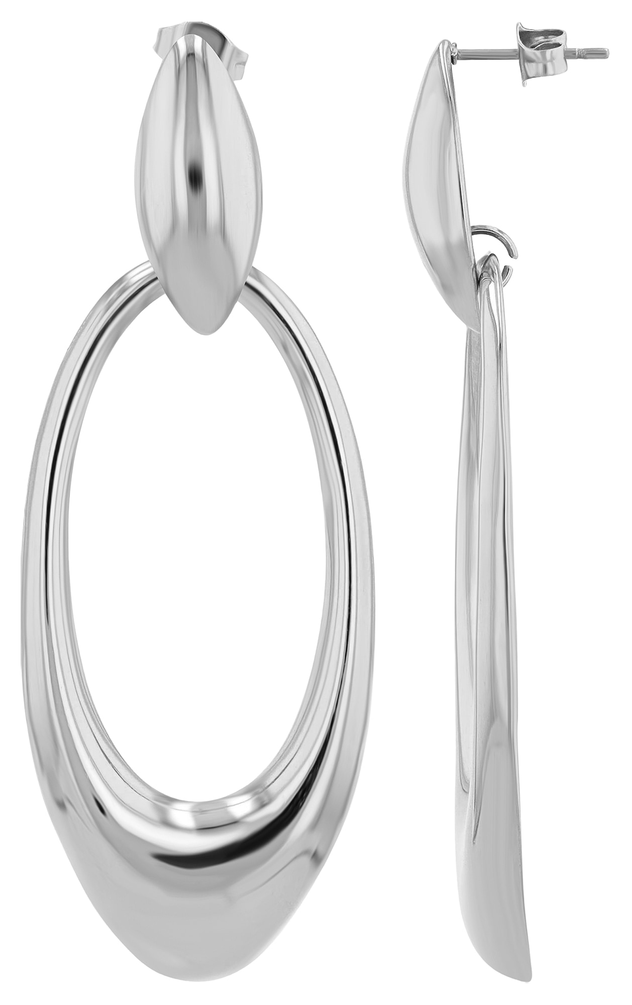 Adelia´s Paar Ohrstecker »Damen Ohrringe ¿ Ohrstecker aus Edelstahl«