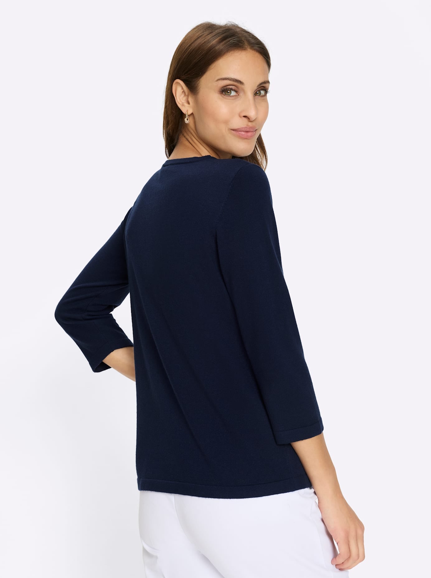 Lady Rollkragenpullover »Rundhals-Pullover«
