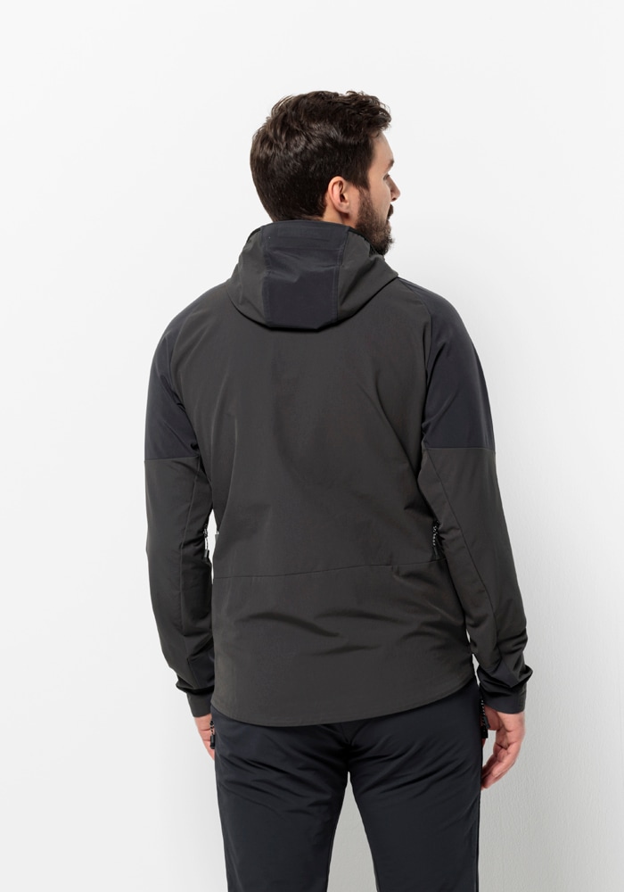 Jack Wolfskin Softshelljacke »ALPSPITZE HOODY M«, mit Kapuze