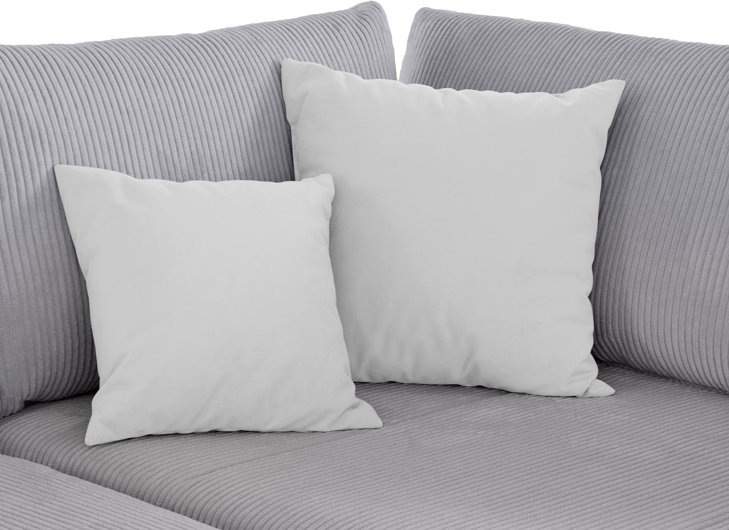 INOSIGN Ecksofa »Boxspringbett Night & Day L-Form mit Dauer-Schlaffunktion mit Armlehne«, mit Boxspring-Bettfunktion 180x200 cm und Bettkasten, Dauerschläfer!