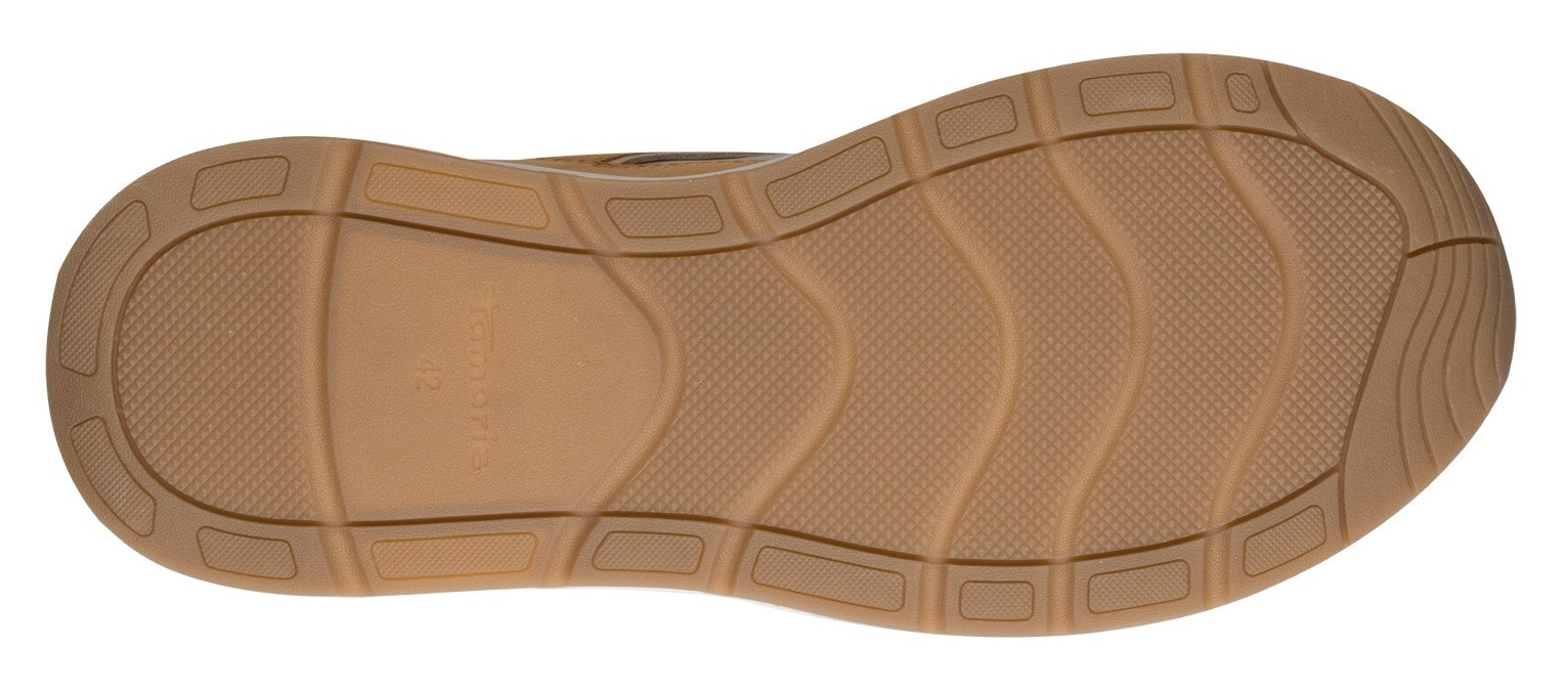 Tamaris Sneaker  Freizeitschuh, Schnürschuh mit modischen Kontrastbesätzen, für Herren