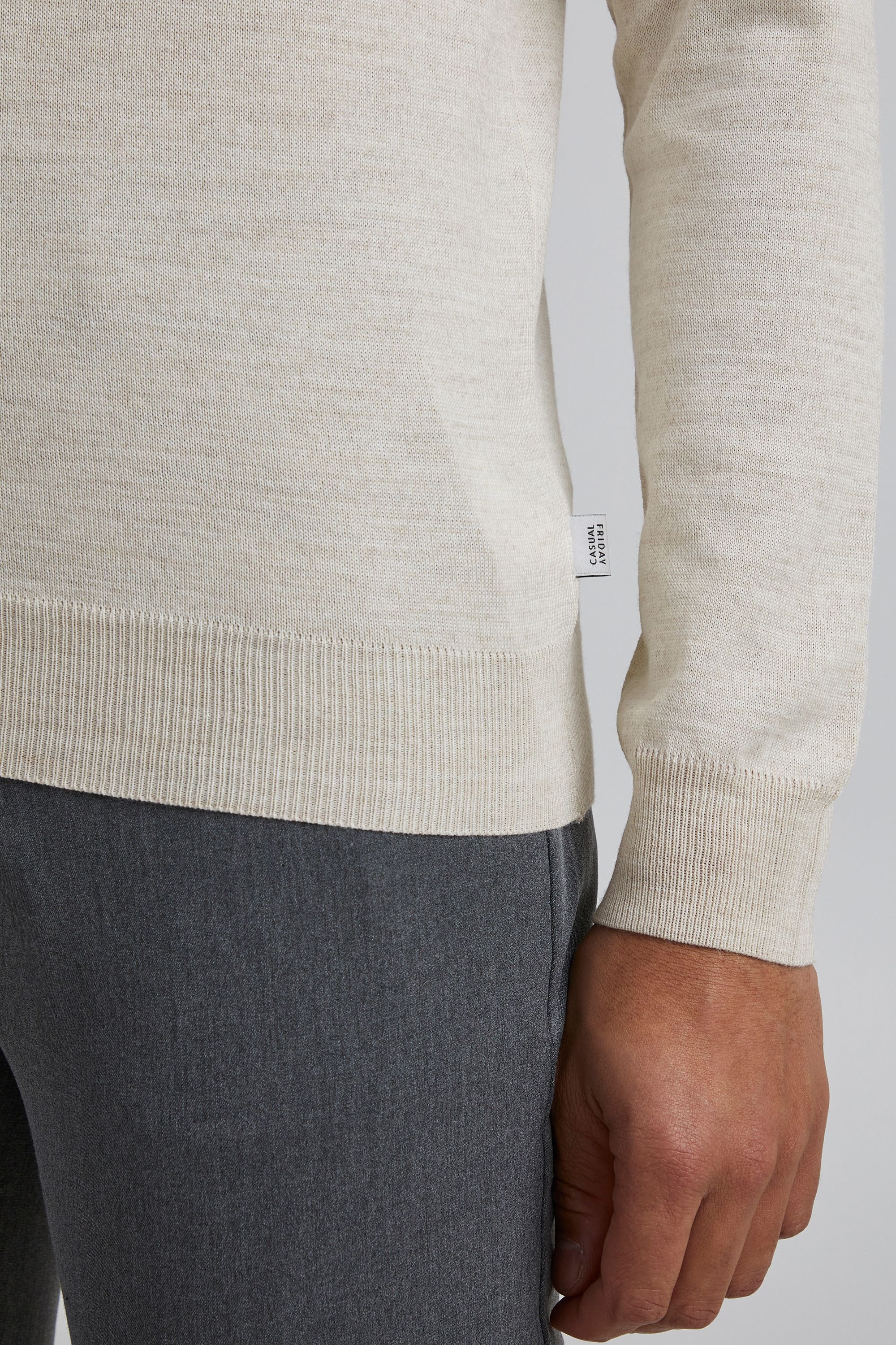 Casual Friday Strickfleece-Pullover »Strickpullover CFKonrad«
