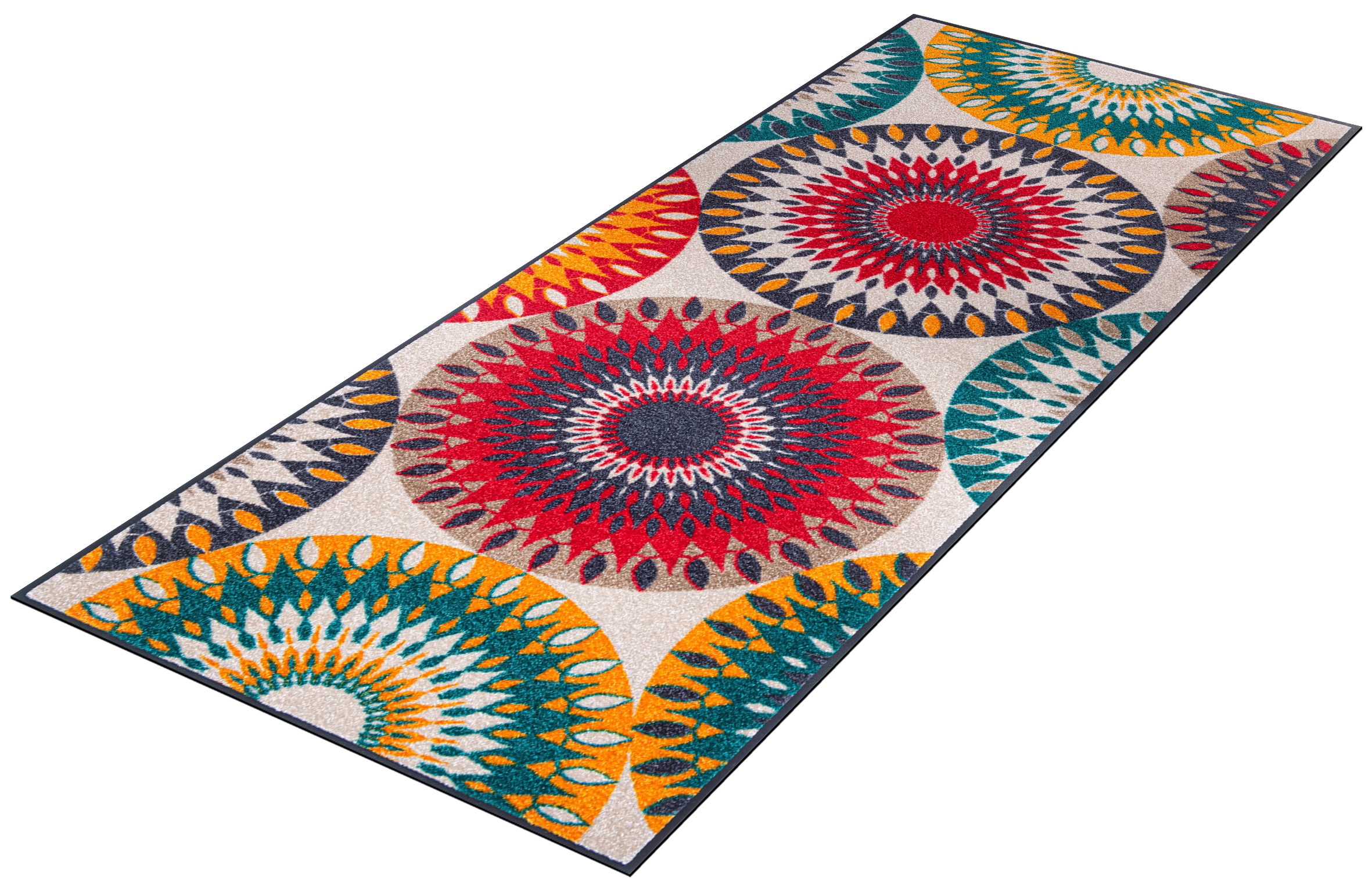 wash+dry by Kleen-Tex Teppich »Whirlwinds« rechteckig 7 mm Höhe