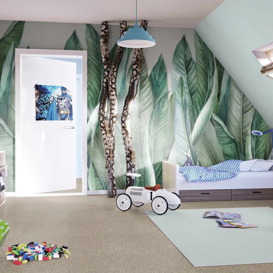 Vorwerk Teppichboden »Passion 1091 (Metro), Schlinge - Uni Farben, Made in Germany«, rechteckig, 6,3 mm Höhe, Wohnzimmer, Schlafzimmer, Kinderzimmer, Breite 400/500 cm
