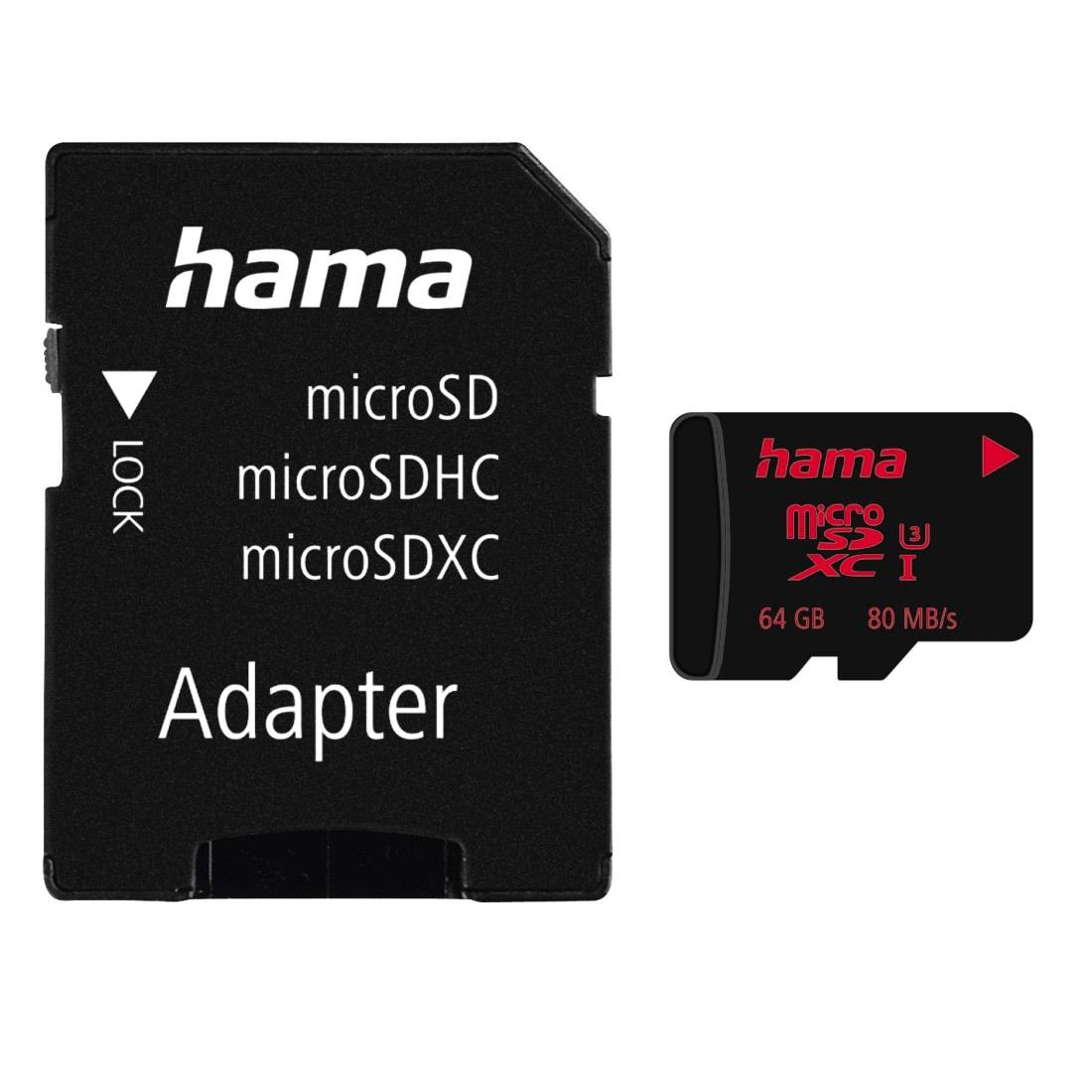 Speicherkarte »microSD Karte Memory Pro 4K, Adapter/Mobile, UHS Speed C3 UHS-I...