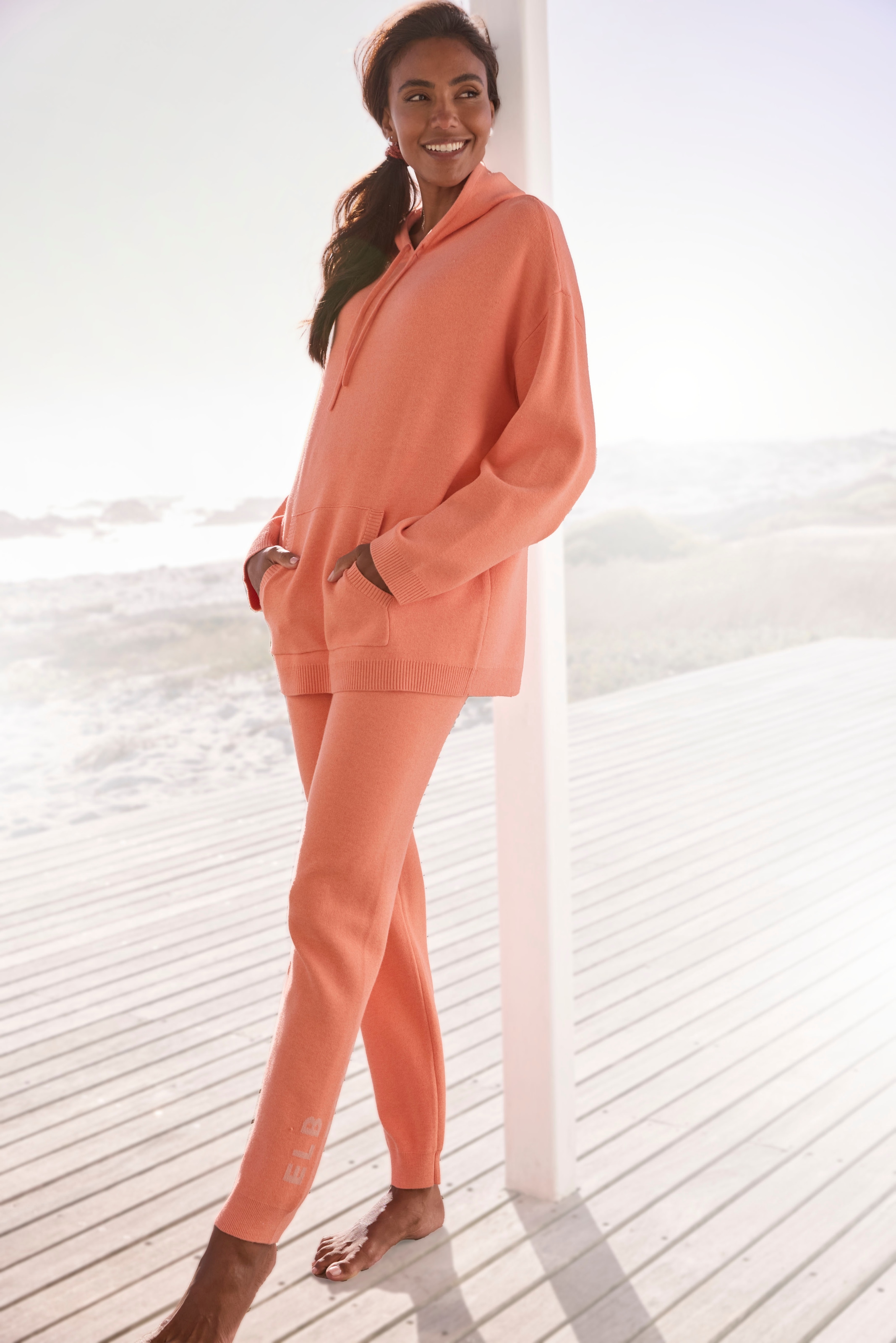 Elbsand Strickhose  aus hochwertigem weichem Strick, Loungewear