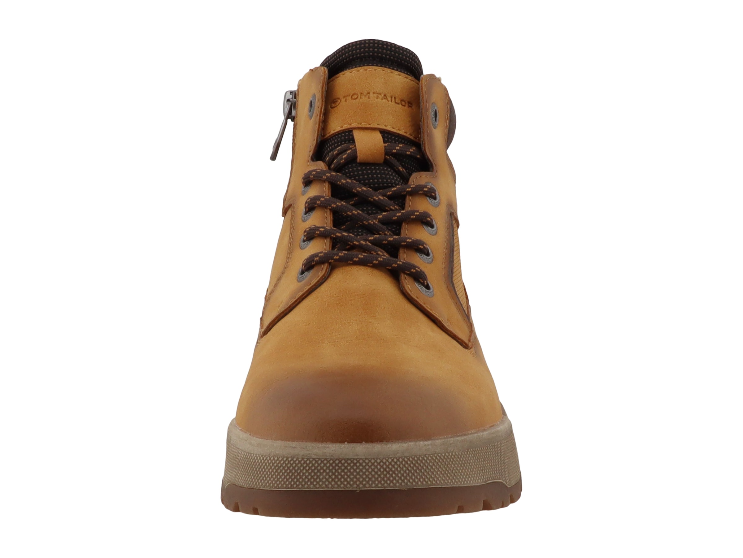 TOM TAILOR Winterboots  Schnürboots, Used Look, mit praktischem Innenreißverschluss