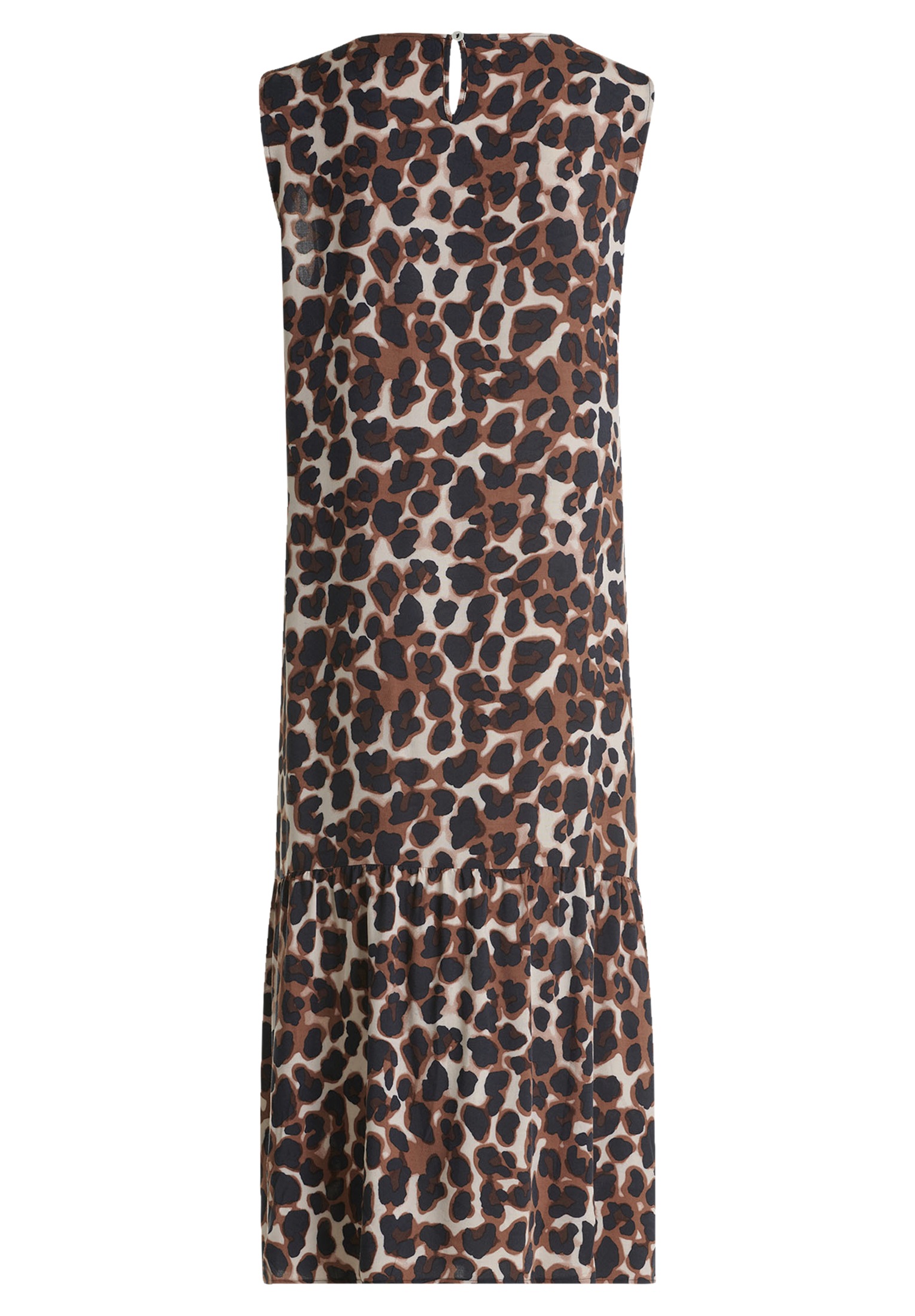 Betty&Co Midikleid »Stufenkleid im Leo-Look«