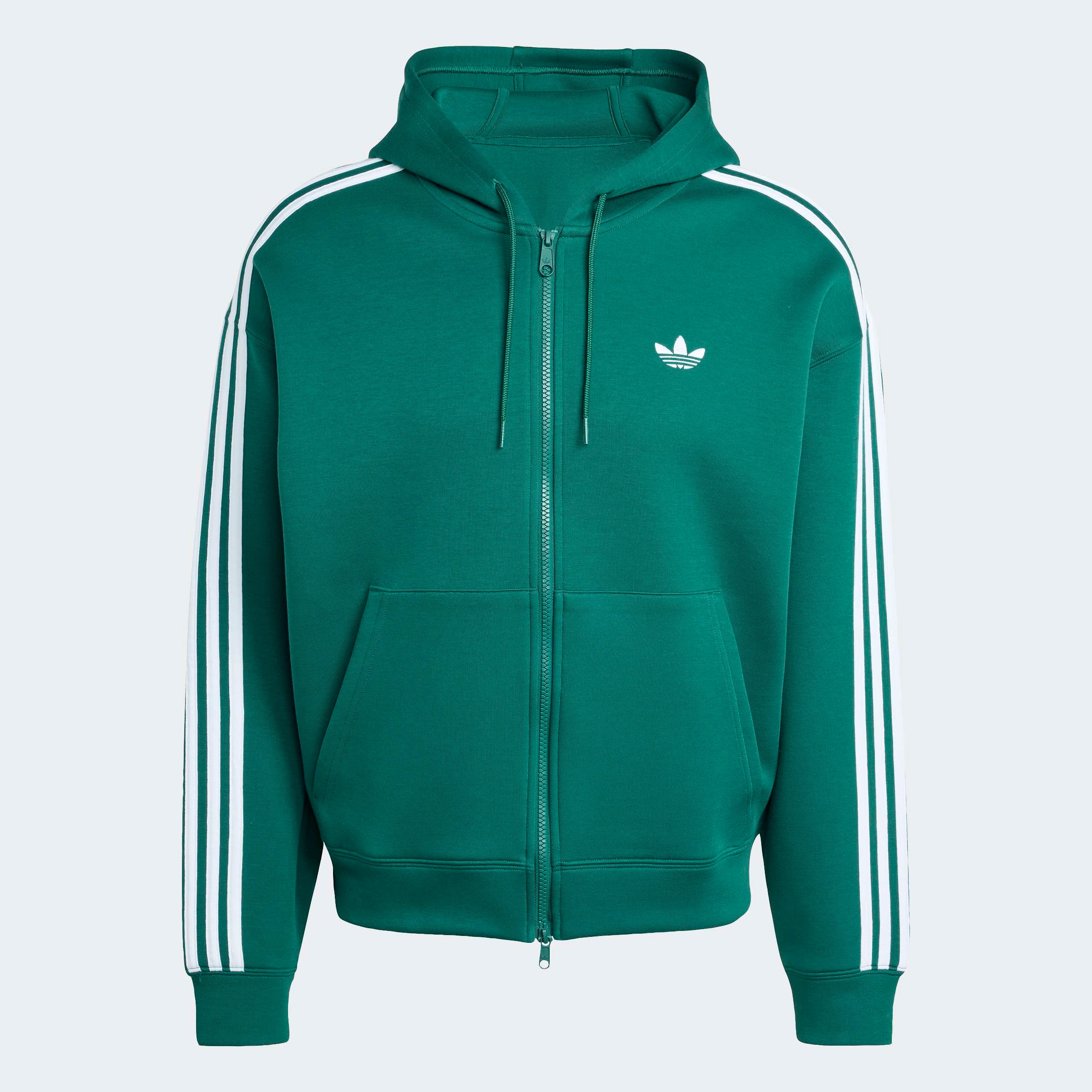 adidas Originals Kapuzensweatshirt »ADIDAS ADICOLOR SPACER OVERSIZED«, mit Reißverschluss, lockere Oversize-Passform
