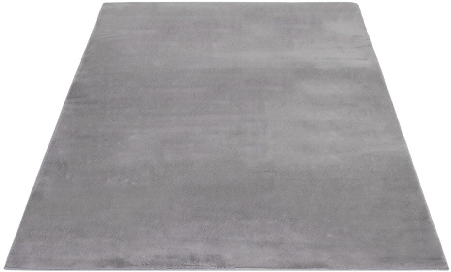 Carpet City Hochflor-Teppich »TOPIA 400« rechteckig 21 mm Höhe Kunstfell-Teppich mit Kaninchenfell-Optik, Haptik, Schlafzimmer