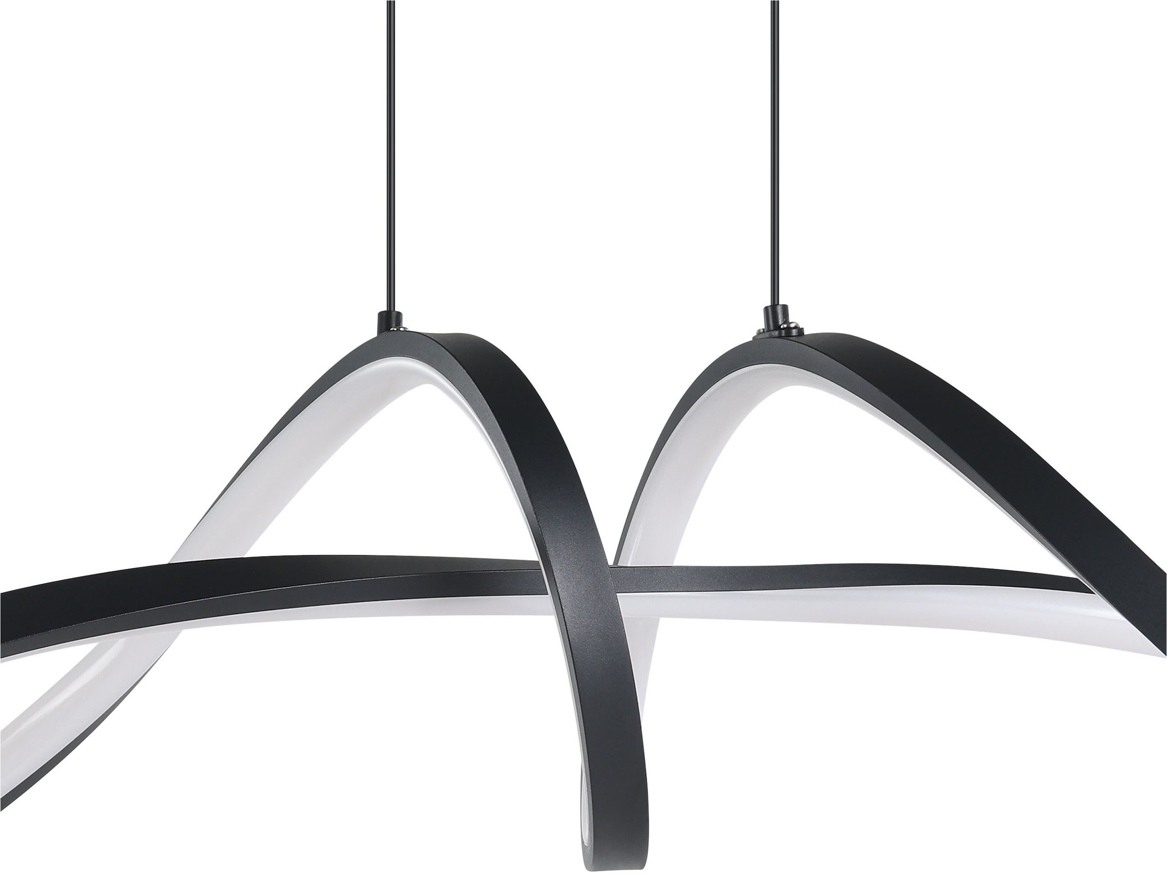 EGLO Hängeleuchte »CALAROSSA-Z Pendellampe - Alu, Stahl - LED - 22W - IP20« LED-Modul 1 Stk. Kaltweiß | Neutralweiß | Warmweiß Hängelampe, Deckenlampe, Wohnzimmer, Esszimmer, L70,5 x B23 x H110 cm