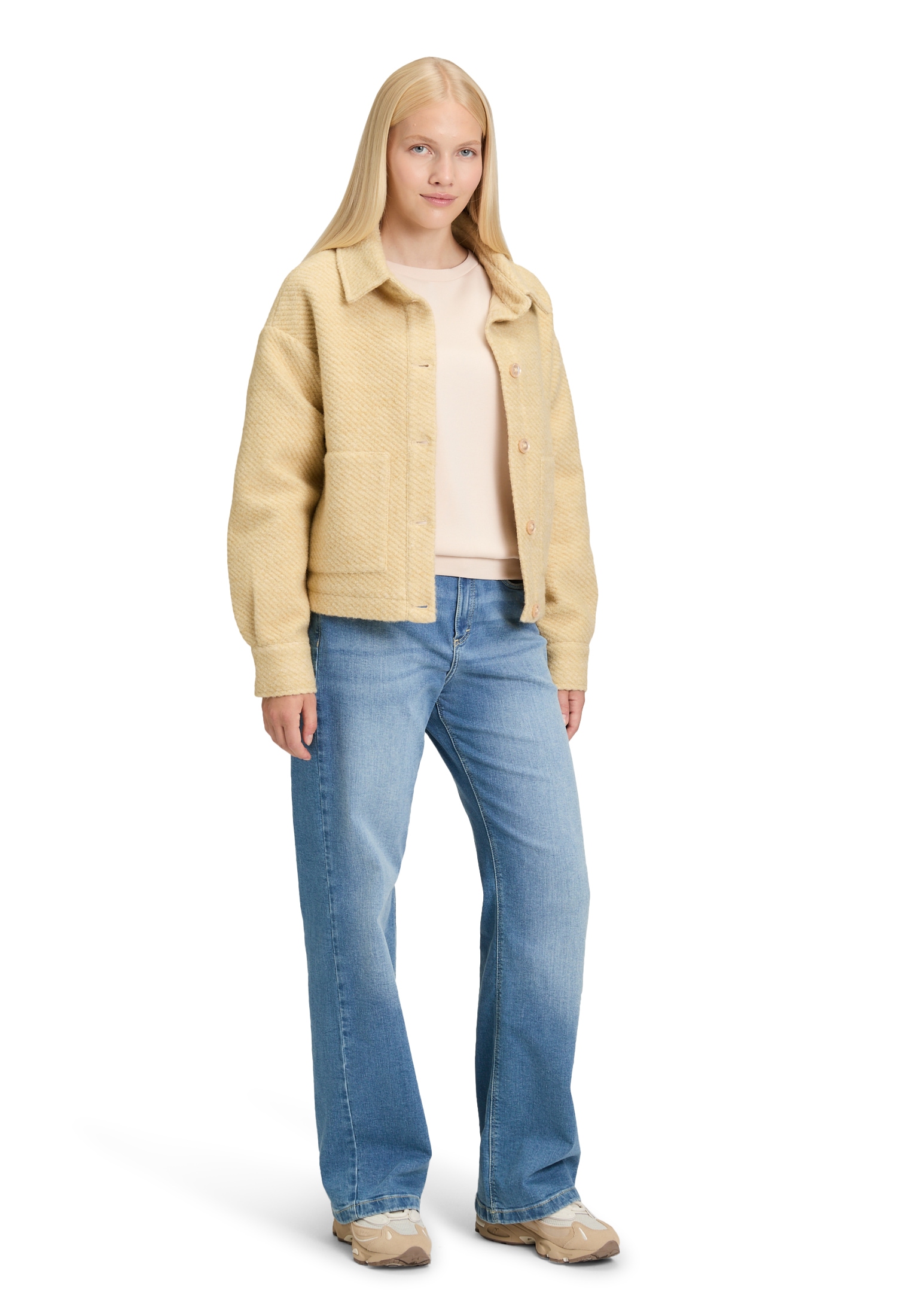 Cartoon Outdoorjacke »Casual-Jacke mit aufgesetzten Taschen«