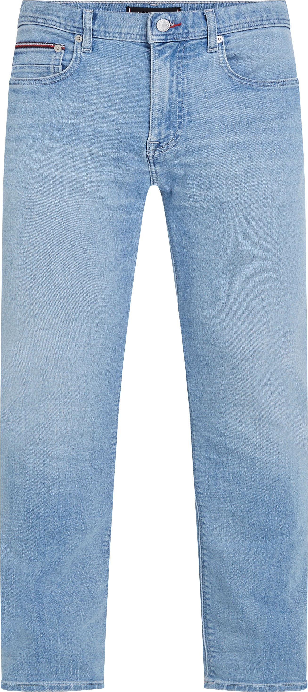Slim-fit-Jeans Tommy bestellen (1 Hilfiger mit Tommy Hilfiger BLEECKER tlg.), »SLIM Kontrastdetails PSTR«, OTTO bei