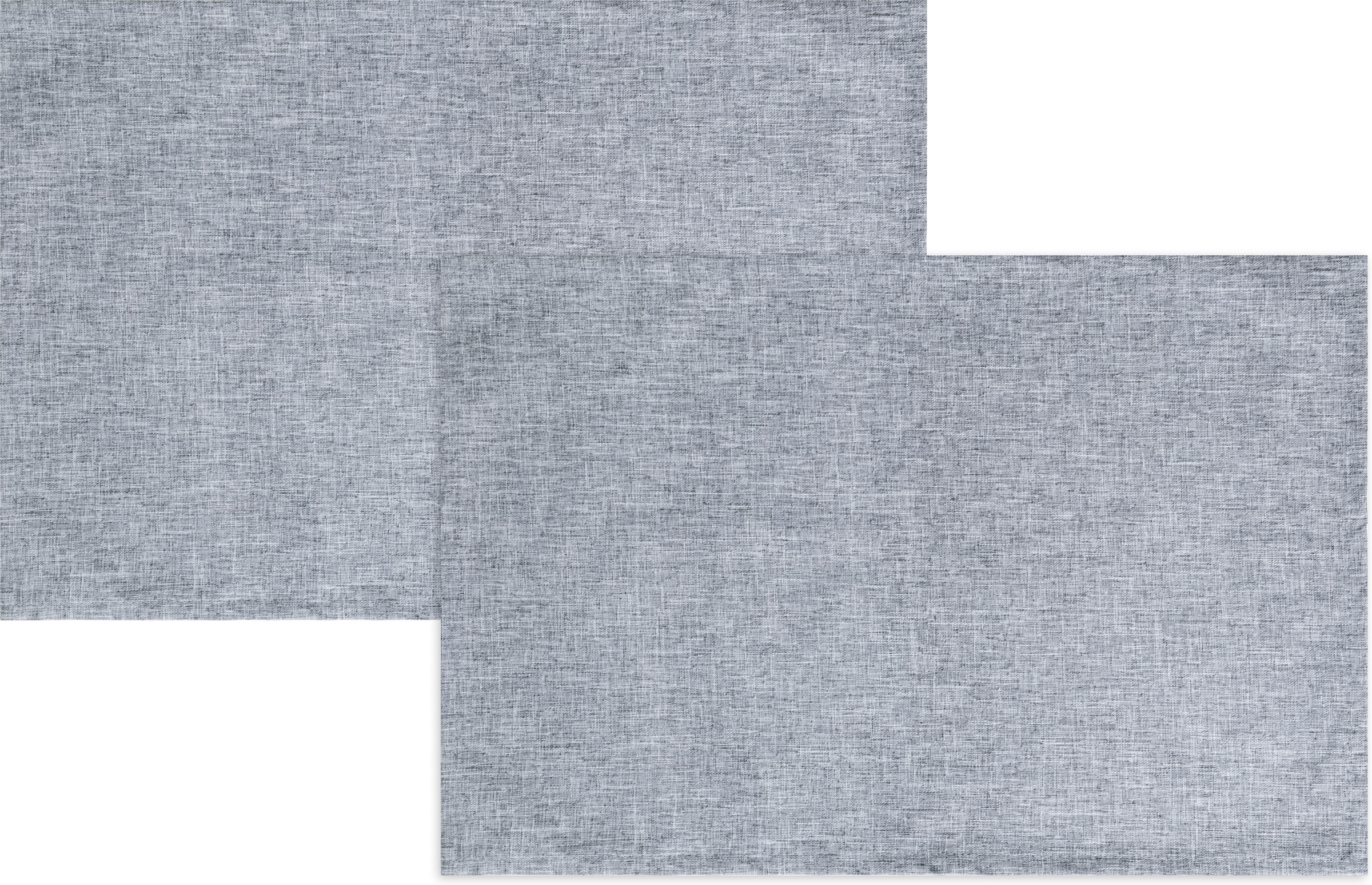 OTTO home Platzset »Ozzie, Leinenoptik, 2 Stück, weiche und flexible Materialqualität,« Uni, strukturiert, Pflegeleicht, Praktisch,Dekoration, 30x45cm,