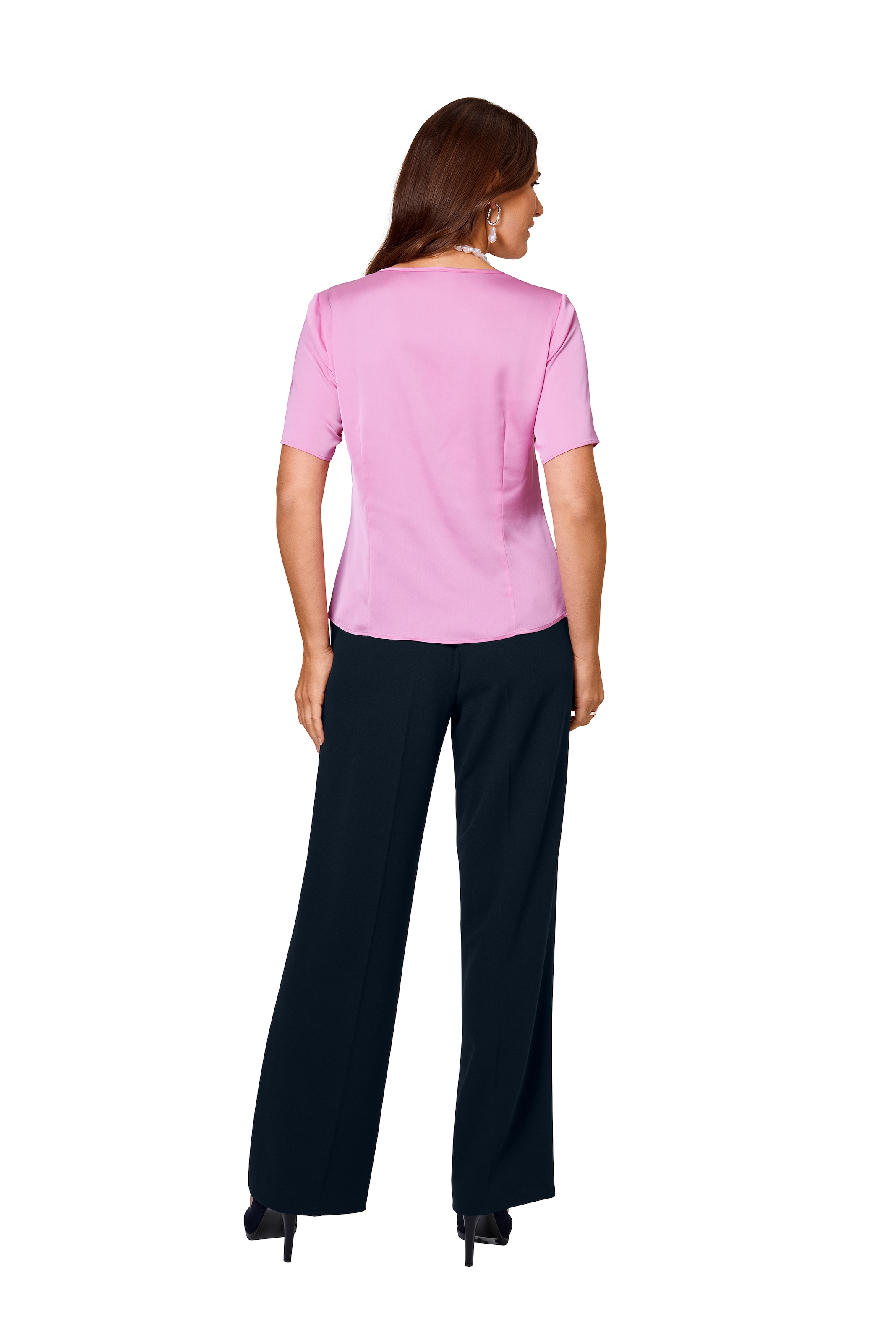 HERMANN LANGE Collection Blusenshirt, mit Raffung