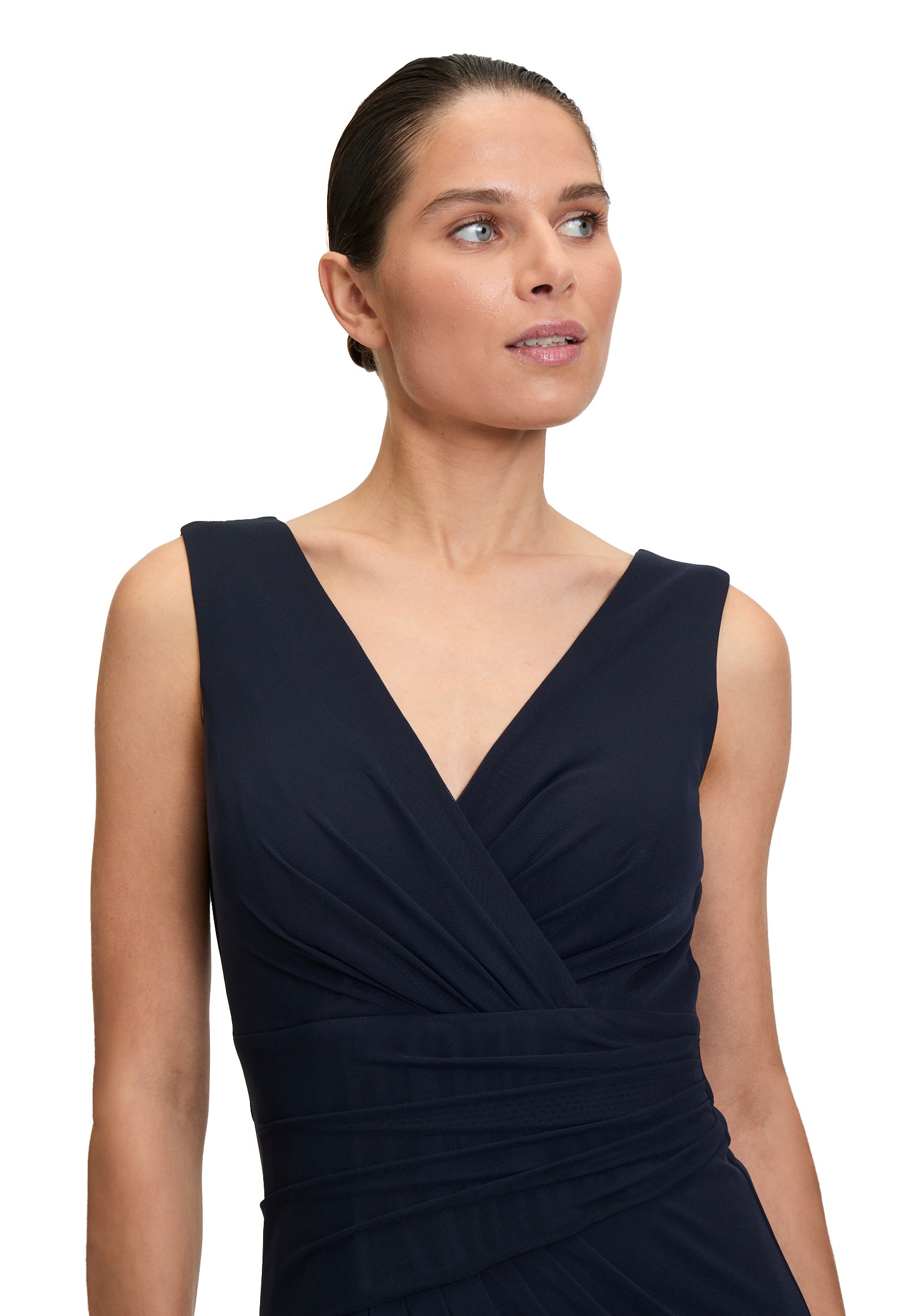 Vera Mont Abendkleid »Abendkleid mit V-Ausschnitt«
