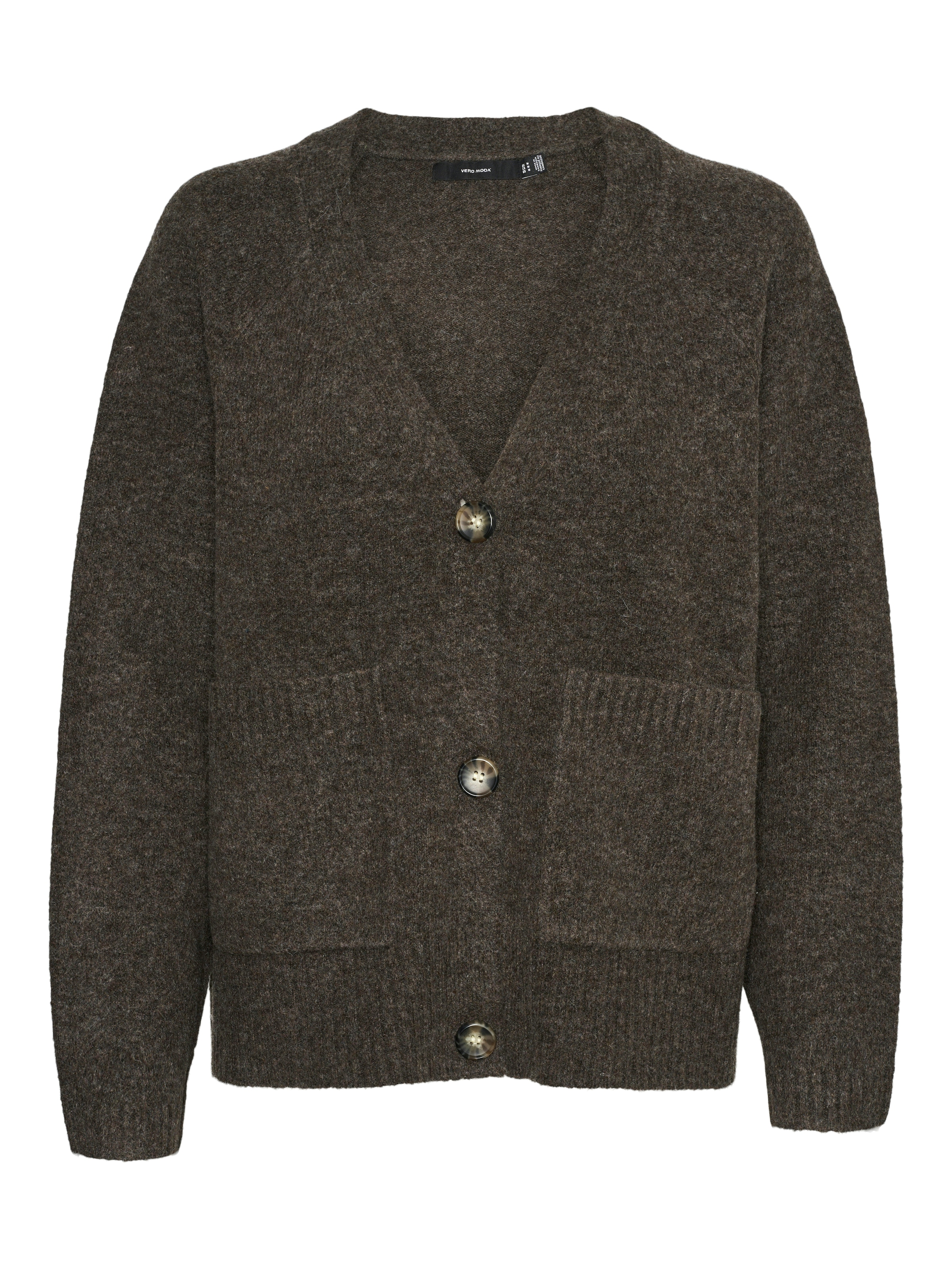 Vero Moda Strickjacke »VMBOOM LS V-NECK BUTTON CARDIGAN GA NOOS«