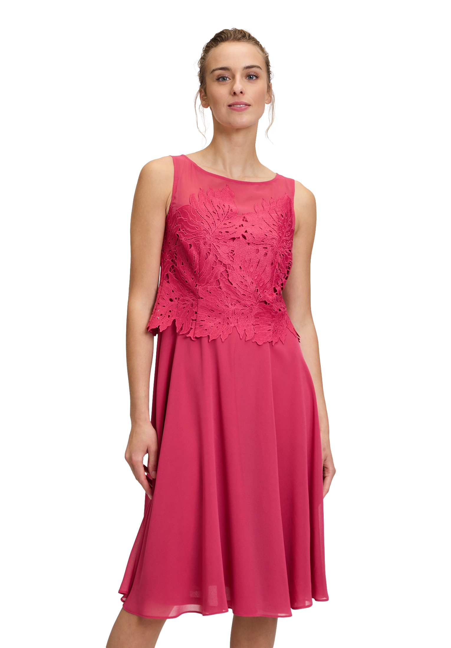 Vera Mont Chiffonkleid »Chiffonkleid mit Stickerei«