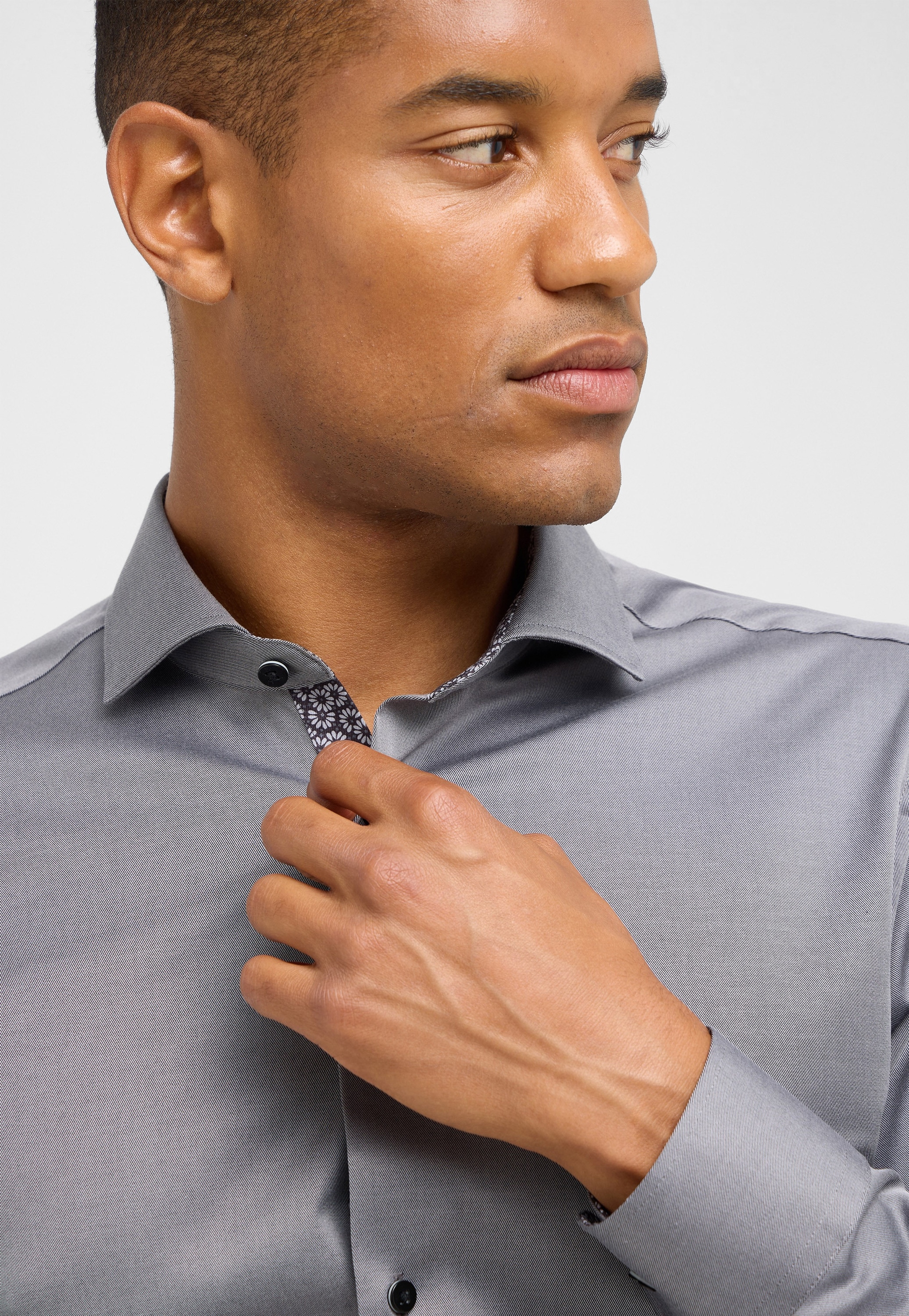 Eterna Langarmhemd »SLIM FIT«, NON IRON (bügelfrei)