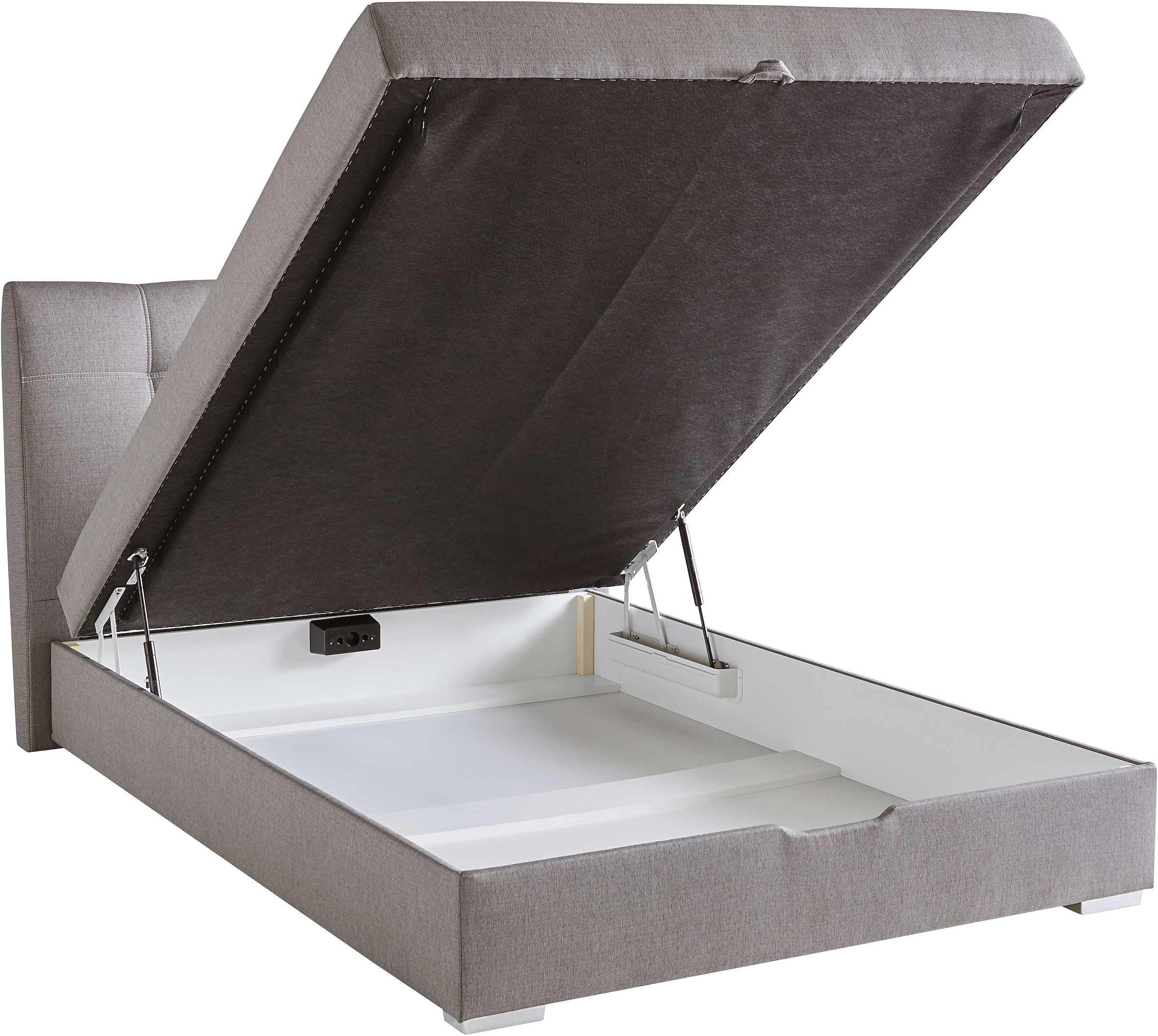 Jockenhöfer Gruppe Boxspringbett »Amelie«, mit Bettkasten und Topper